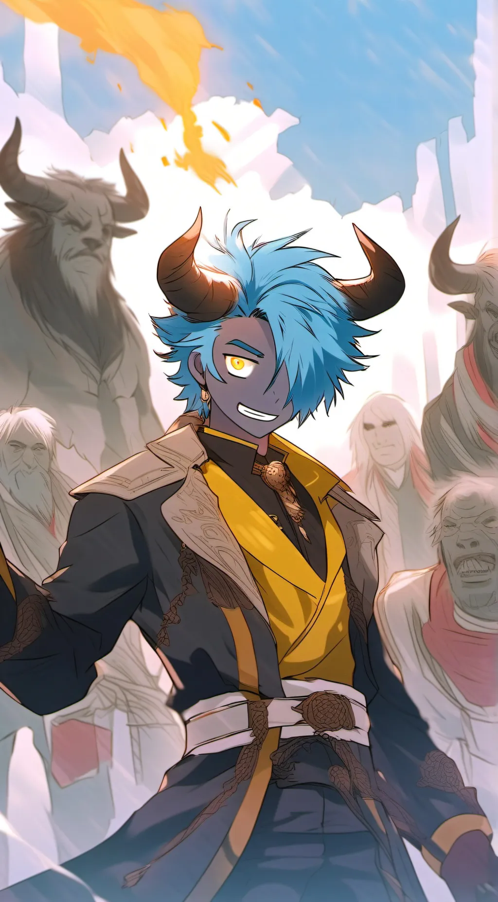ai character: Taurus (read desc) background