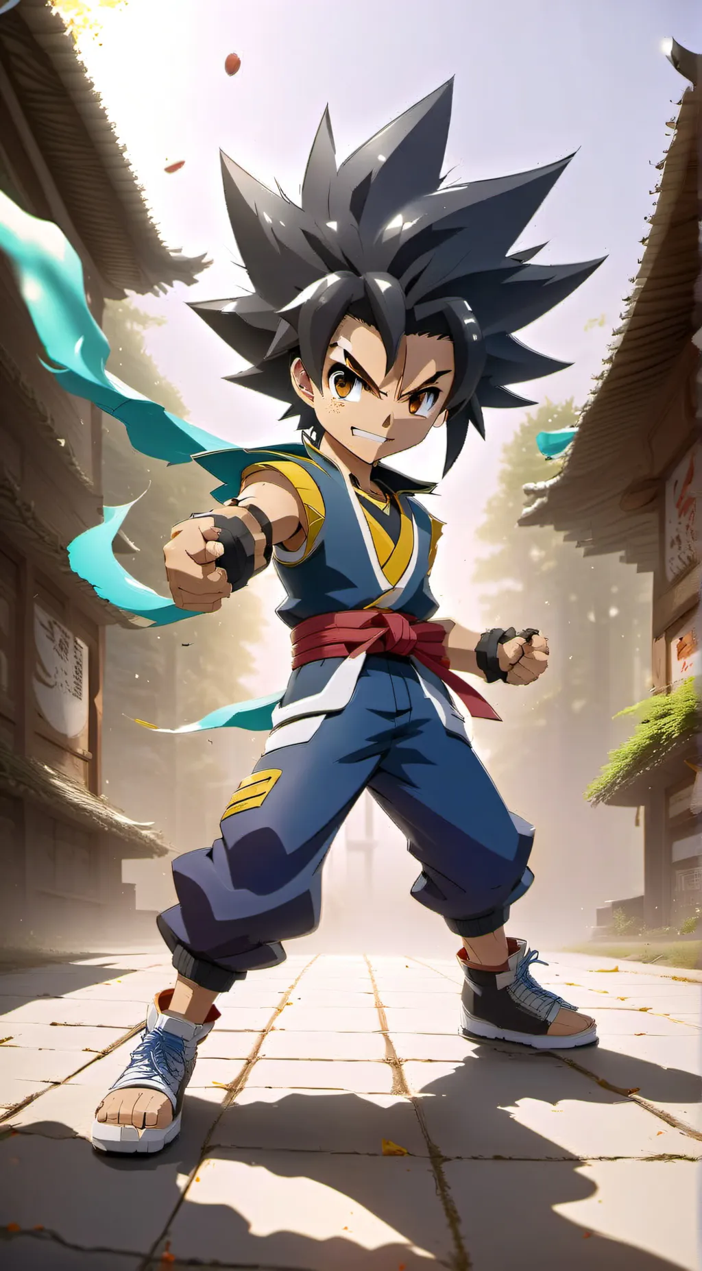 ai character: Masamune Kadoya  background