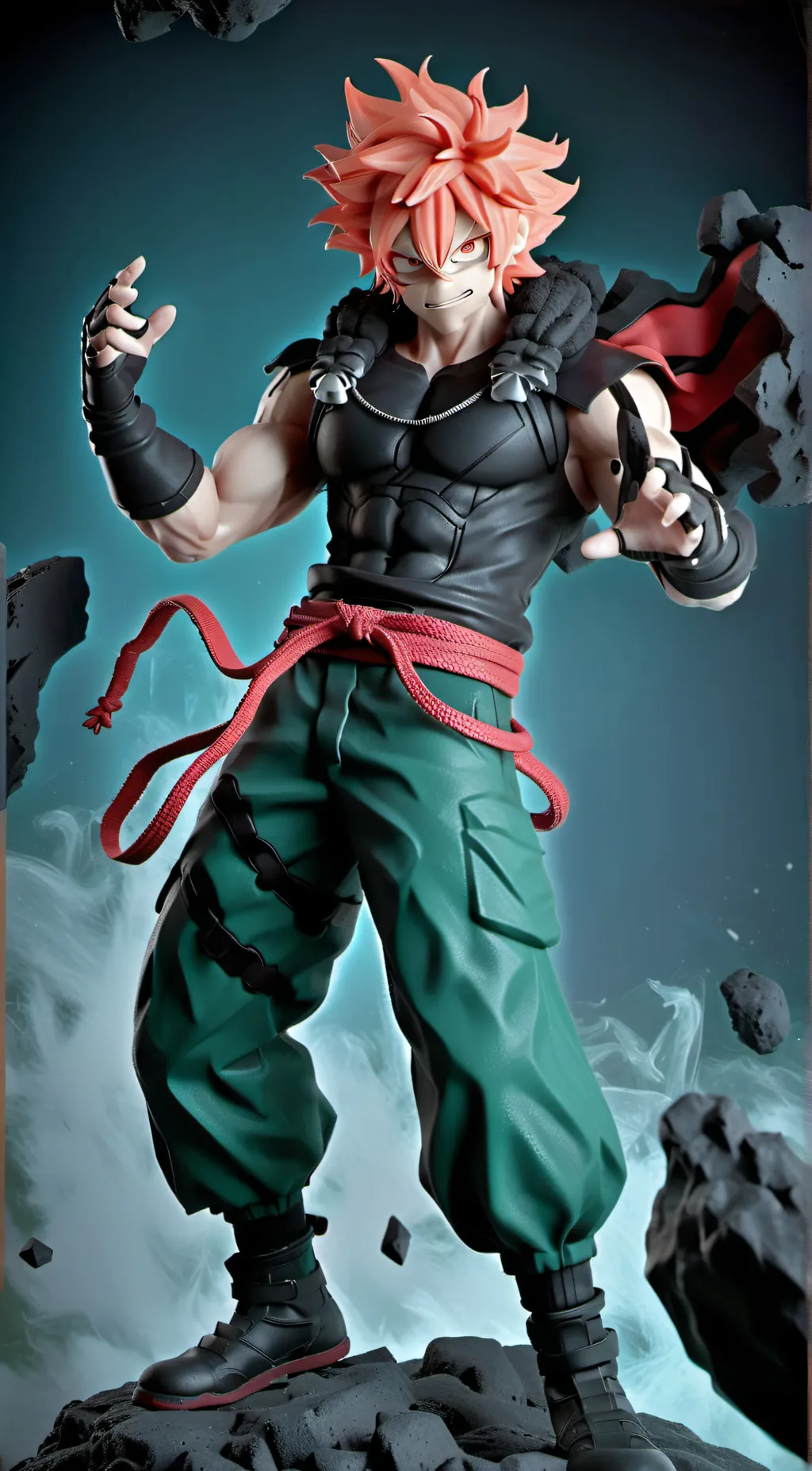 ai character: bf bakugo <3 background