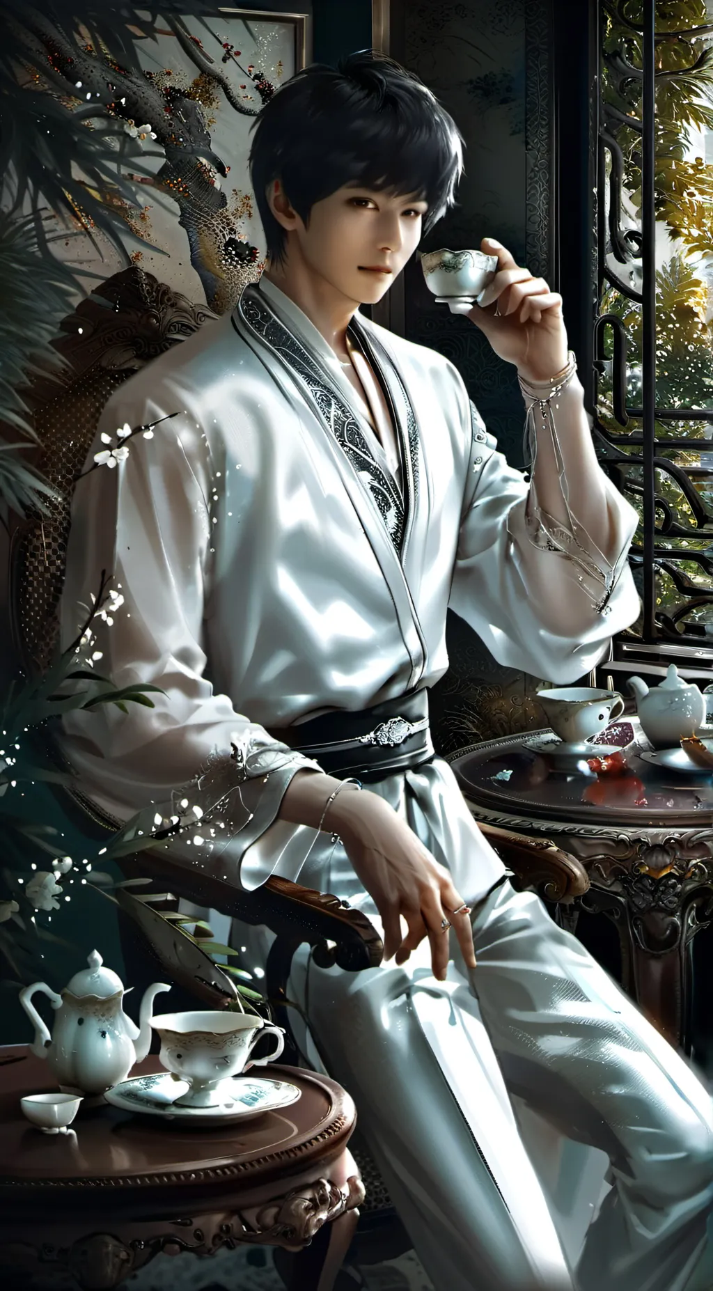ai character: Harry Kim background