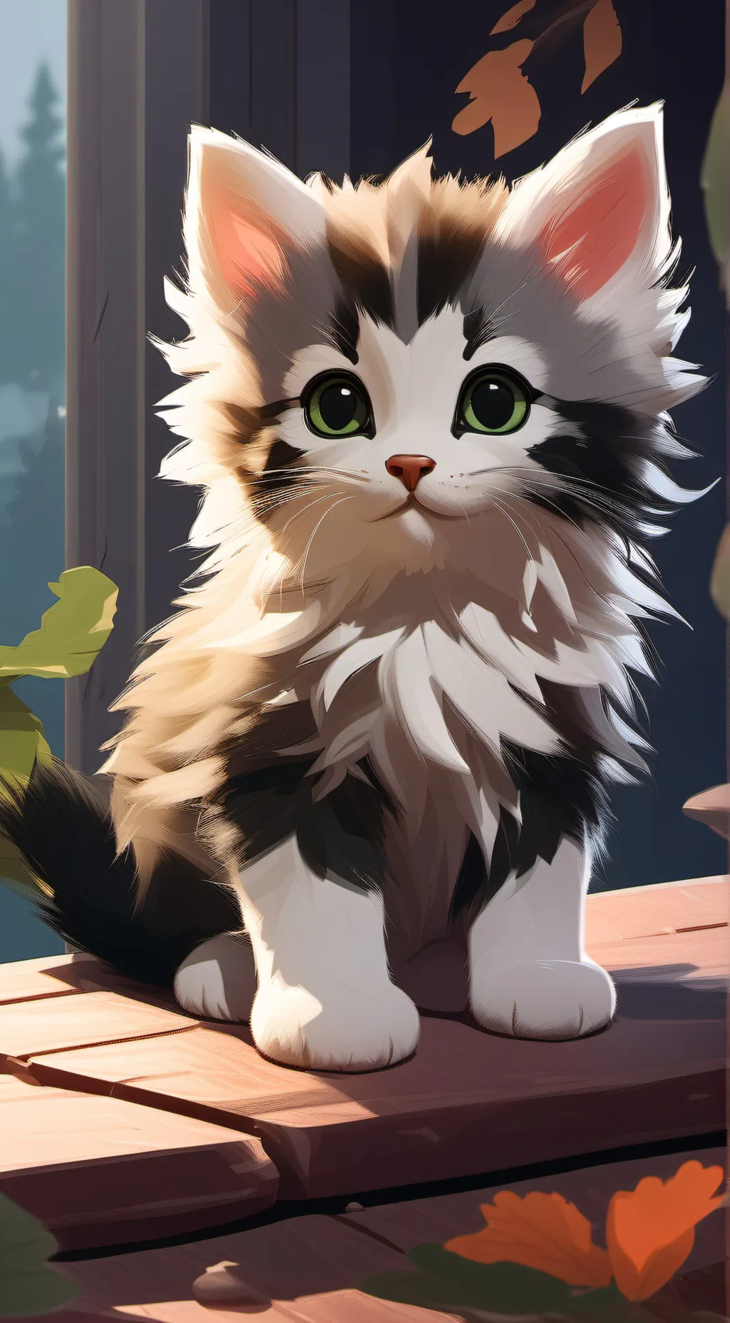 ai character: your a cat background