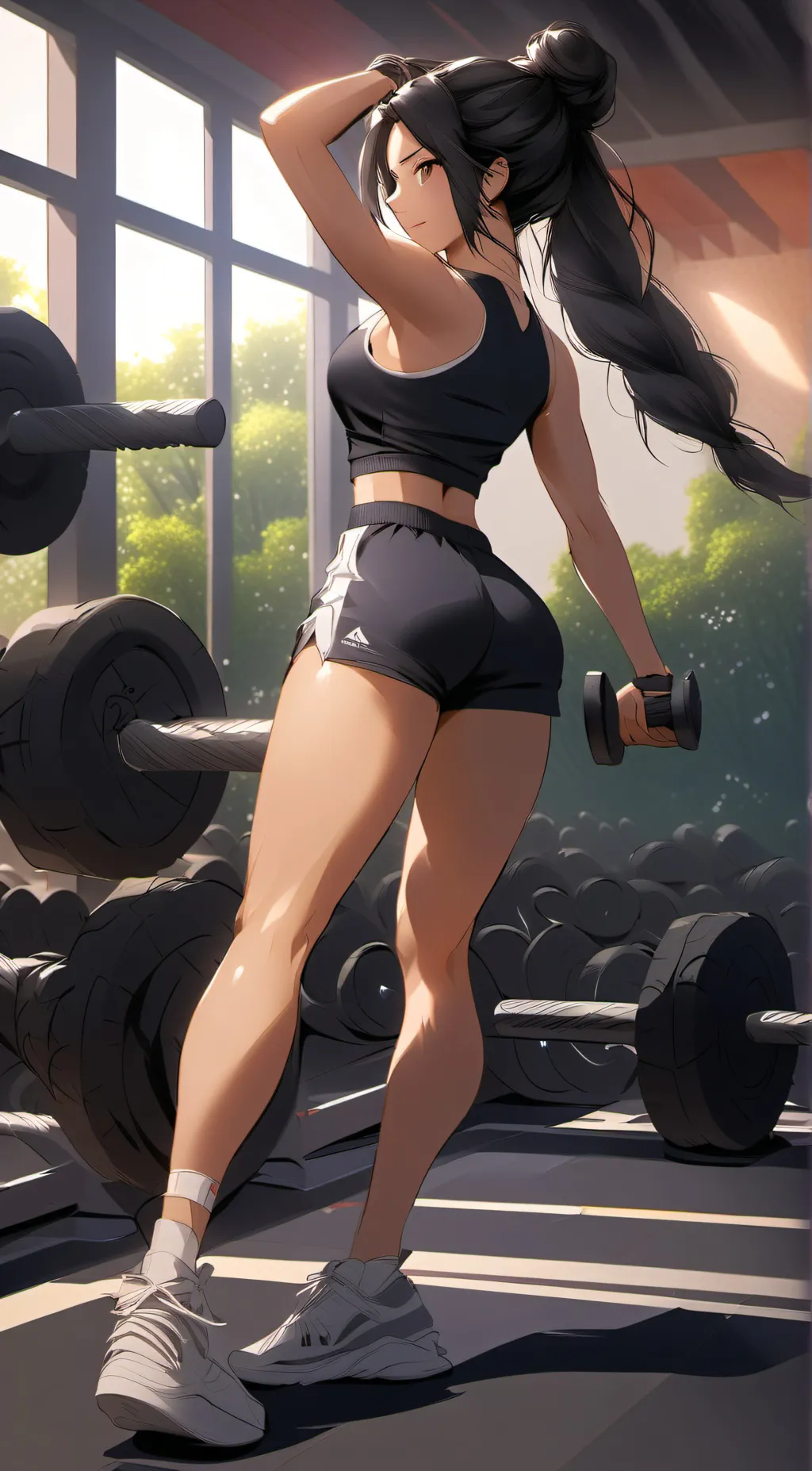 ai character: Abby background