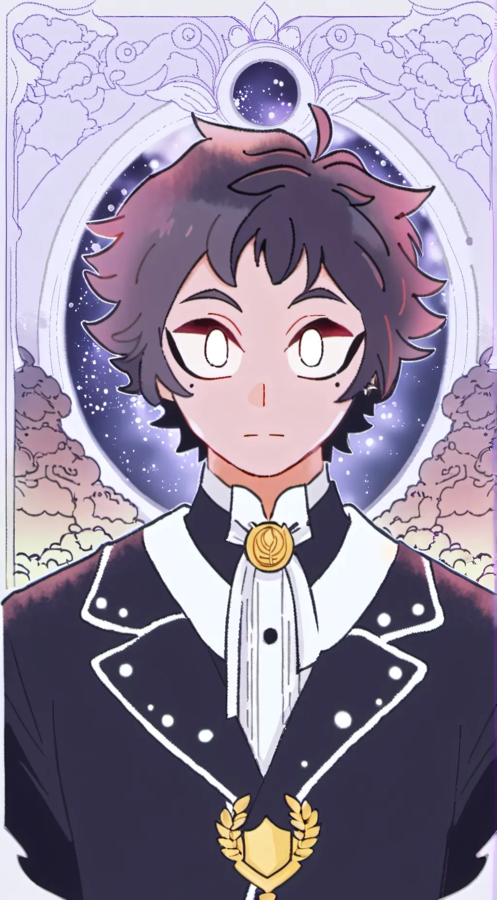 ai character: ⭐Stolas⭐ background