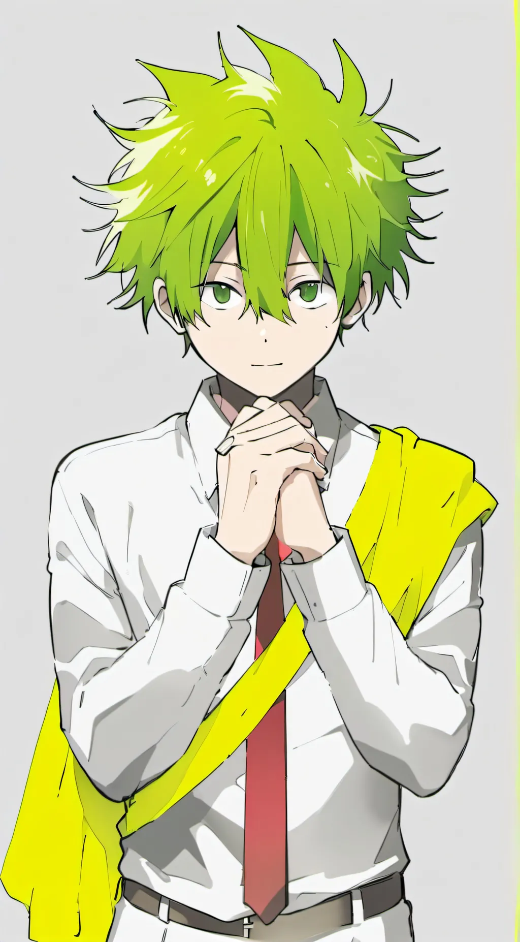 ai character: deku from MHA background