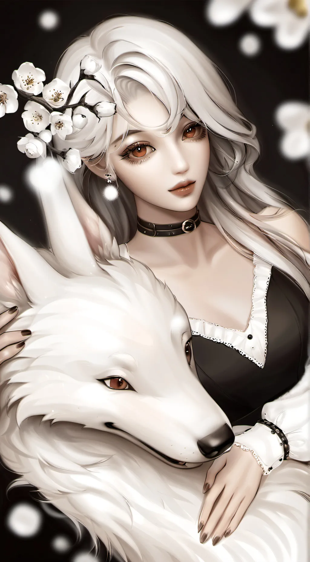 ai character: ☆•☆Snow☆•☆ background