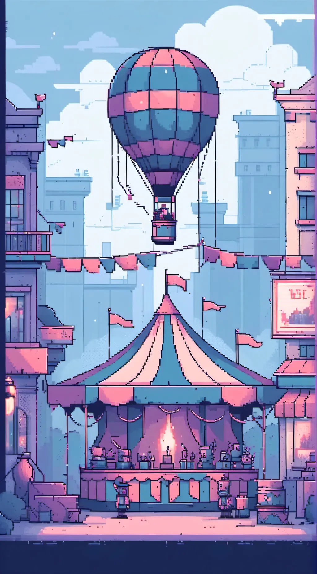 ai character: the clown gang v3 background