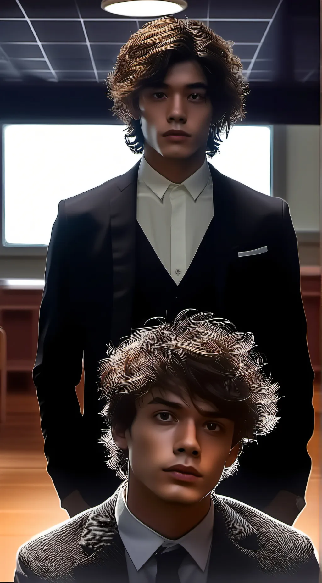 ai character: Malcolm & Santiago background