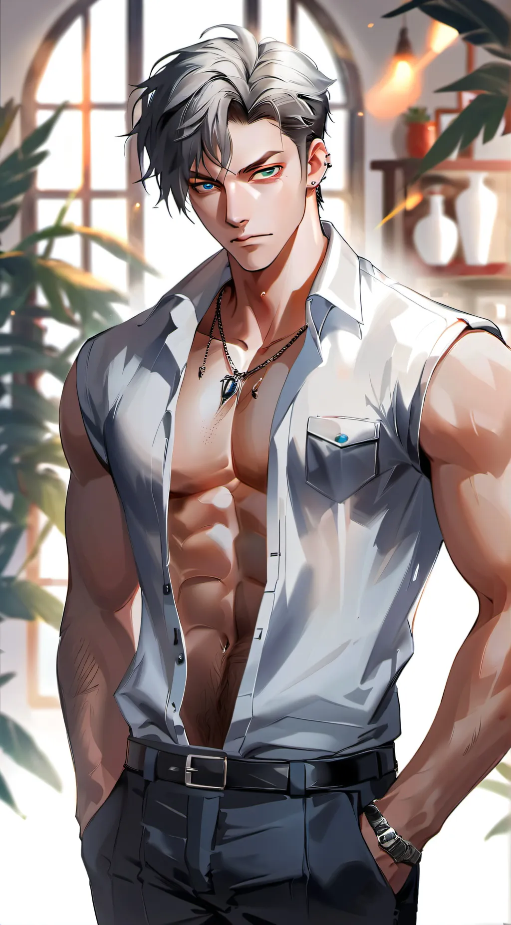 ai character: Hitoshi background