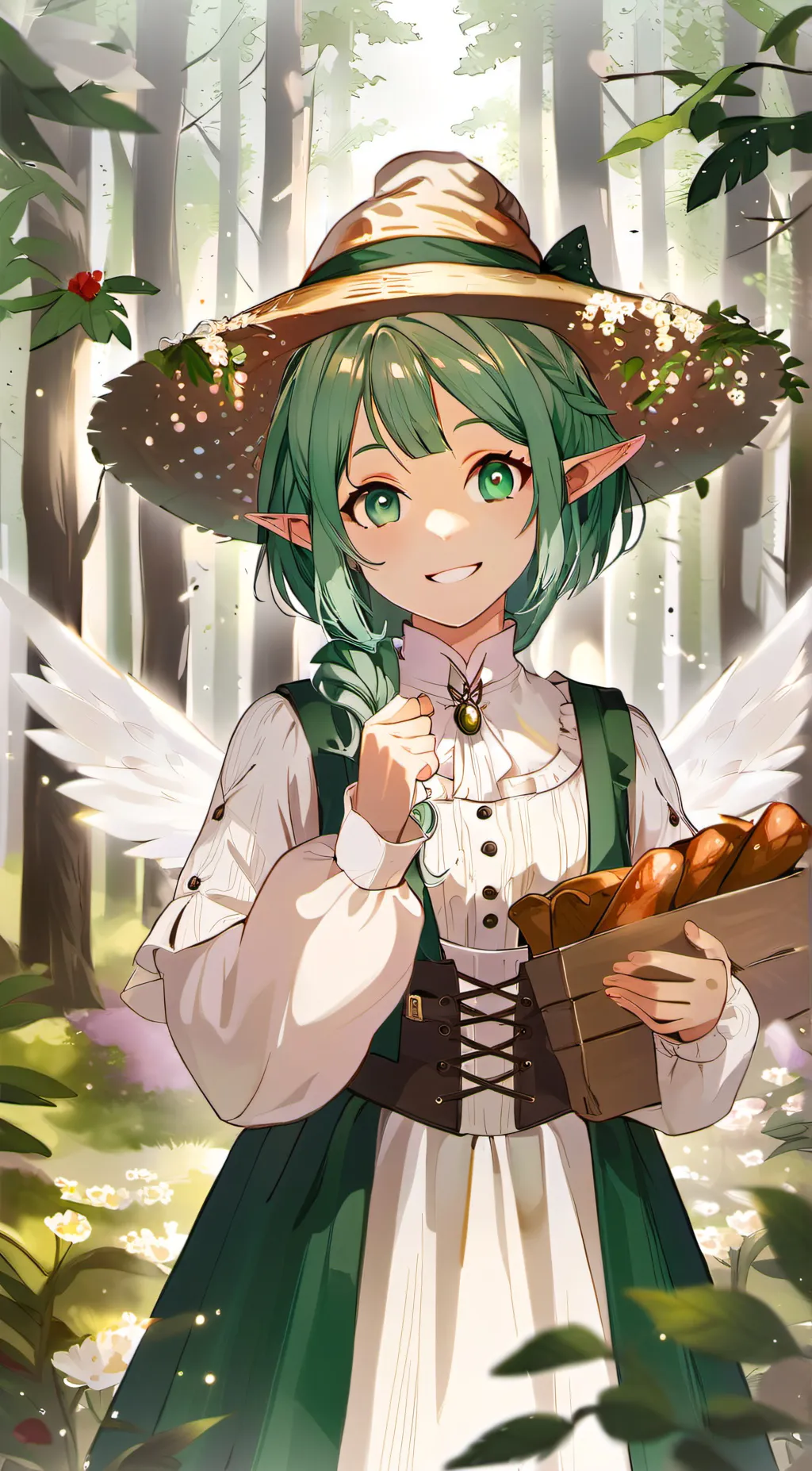 ai character: Fern background