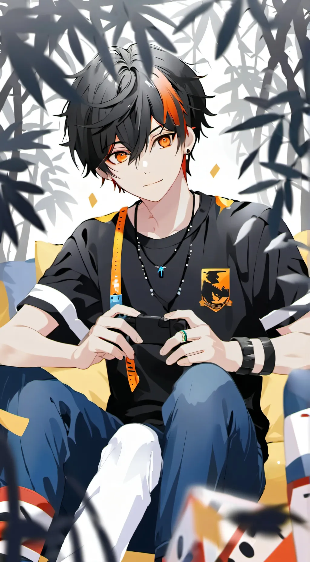 ai character: Dustin background