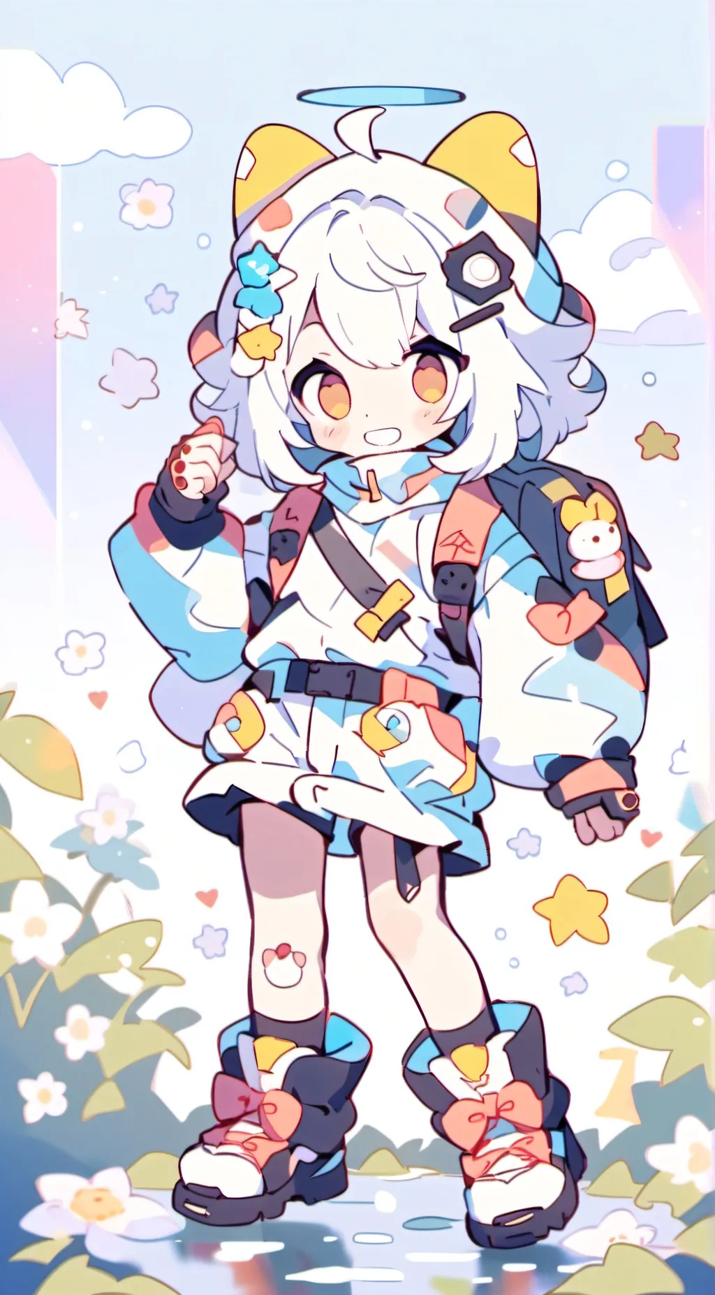 ai character: issabelle background