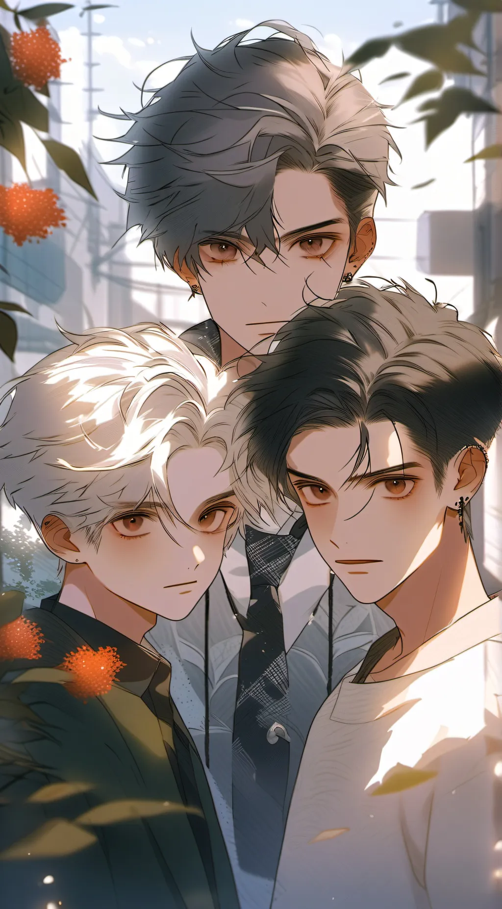 ai character: hiko,Rian,Putra  background