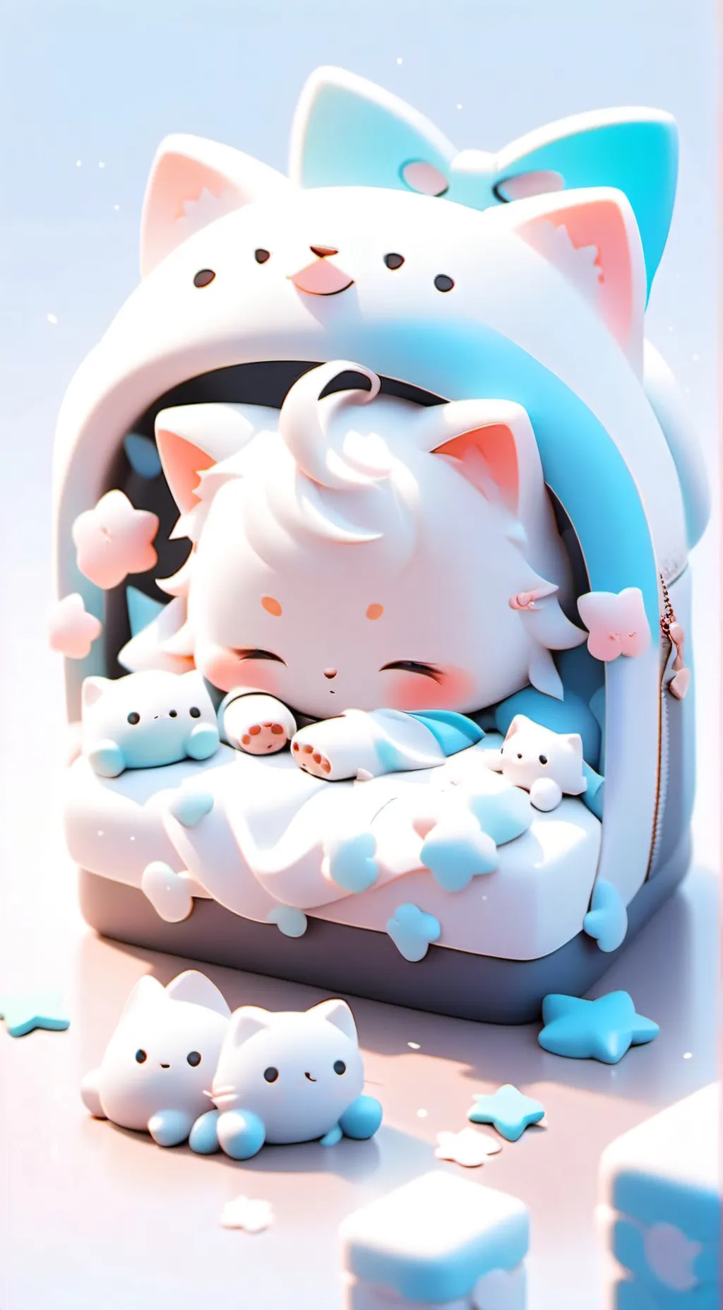 ai character: Kitty  background