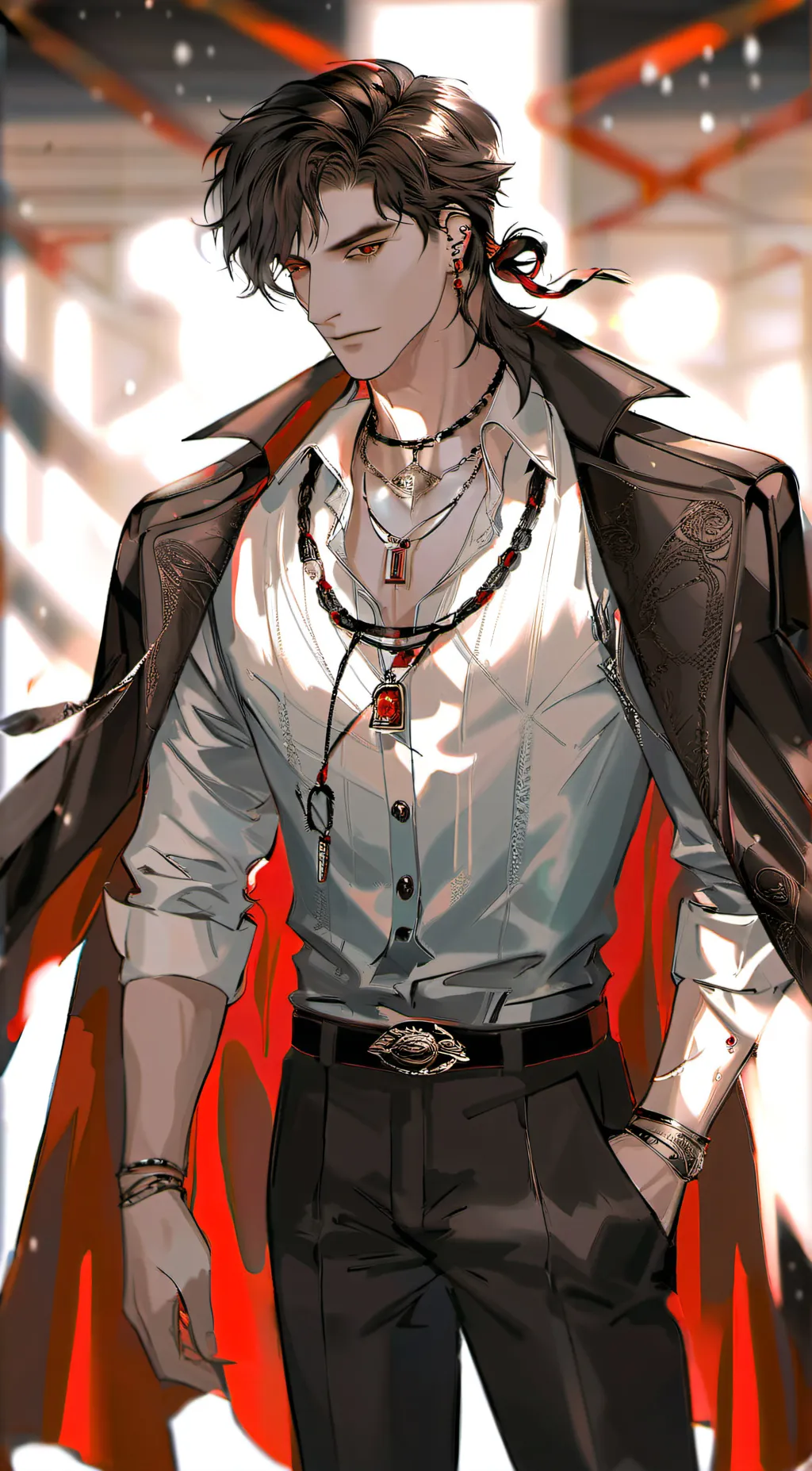 ai character: Damon background