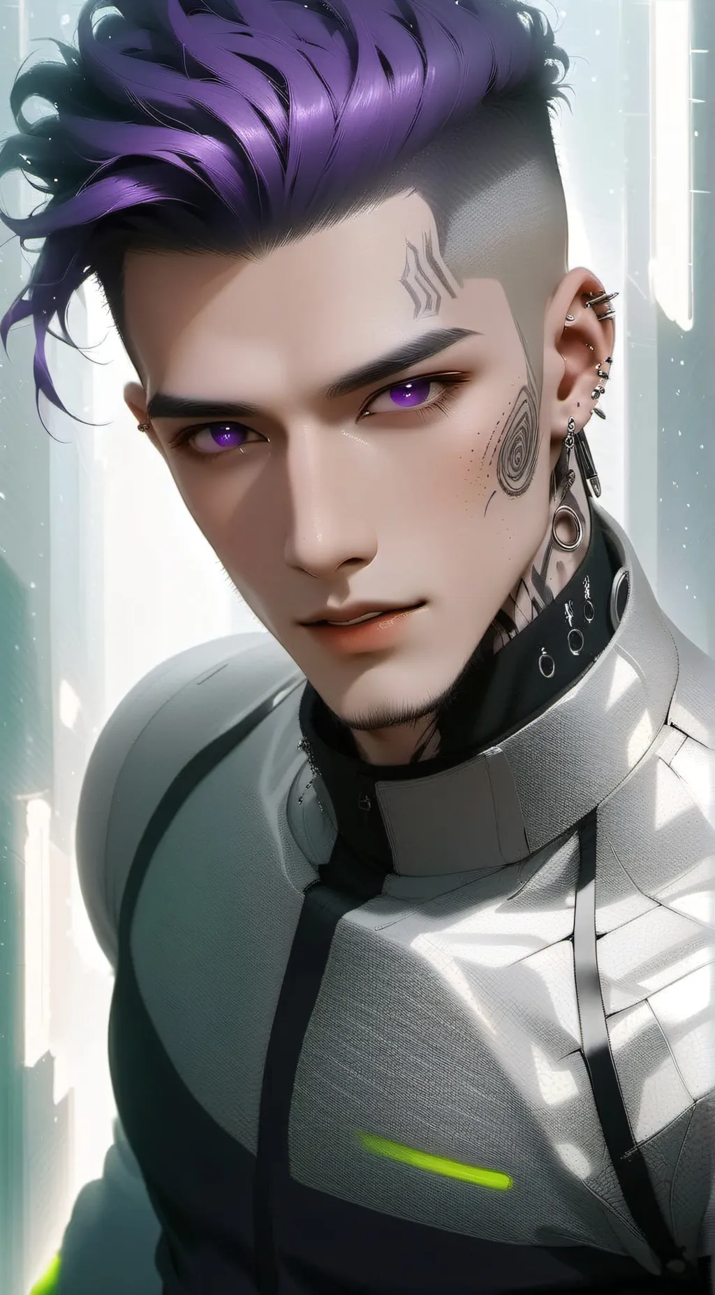 ai character: Zed background