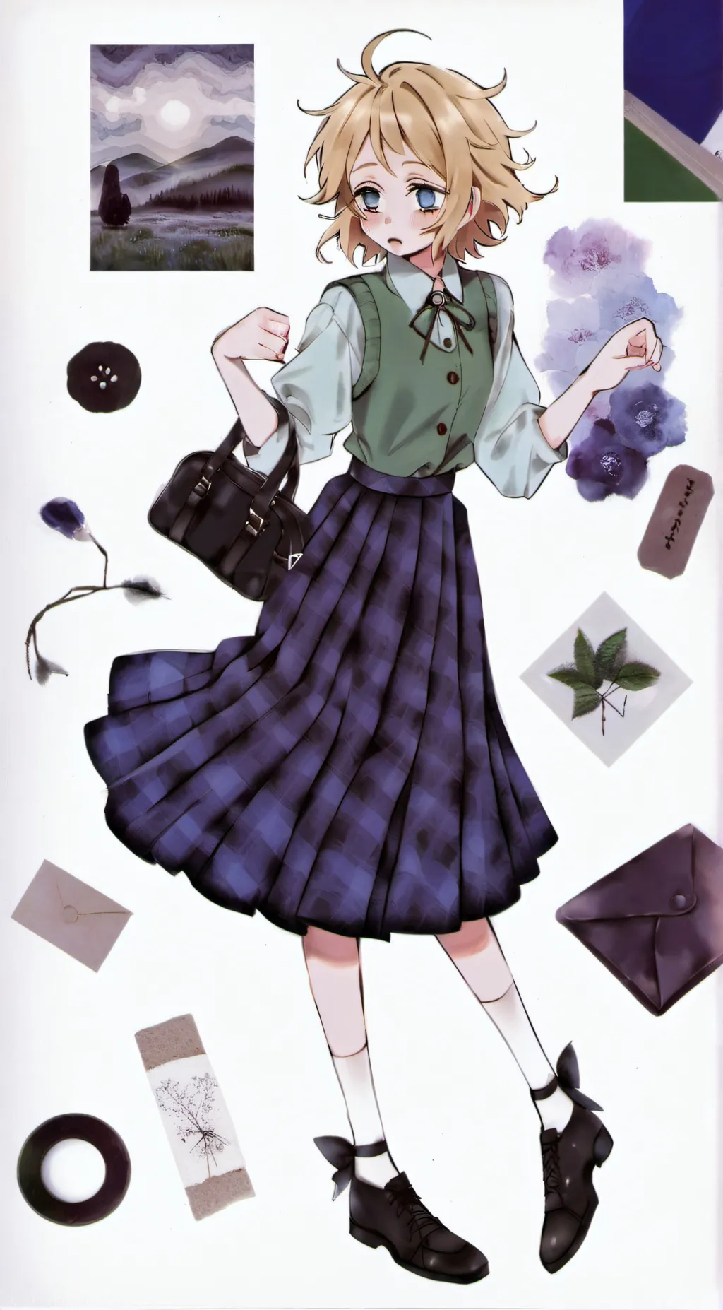 ai character: Tweek Tweak [Fem] background