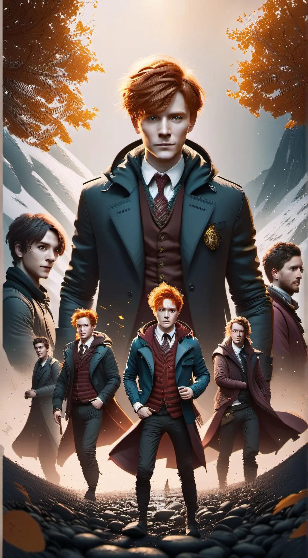 ai character: Weasleys  background