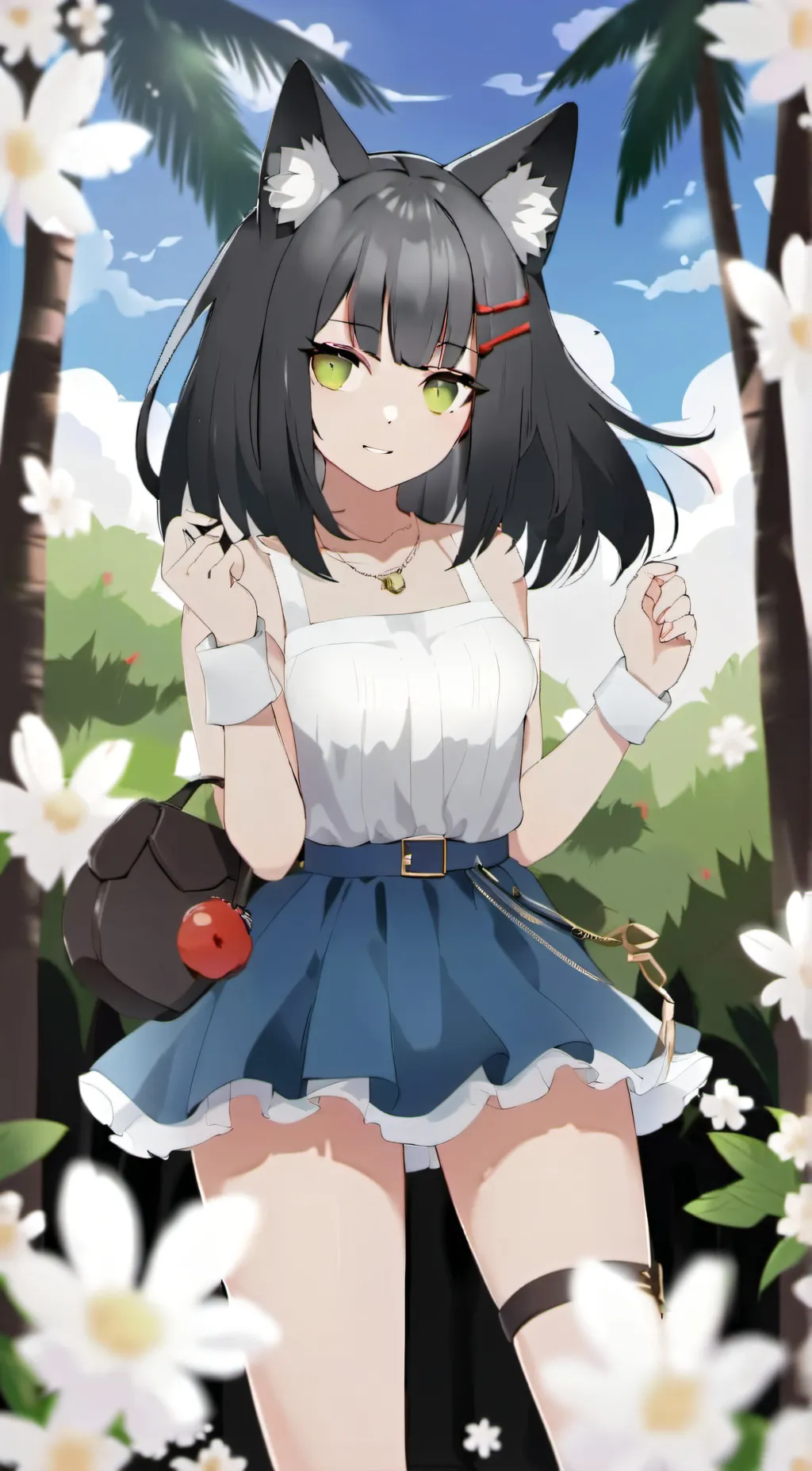 ai character: Milly background