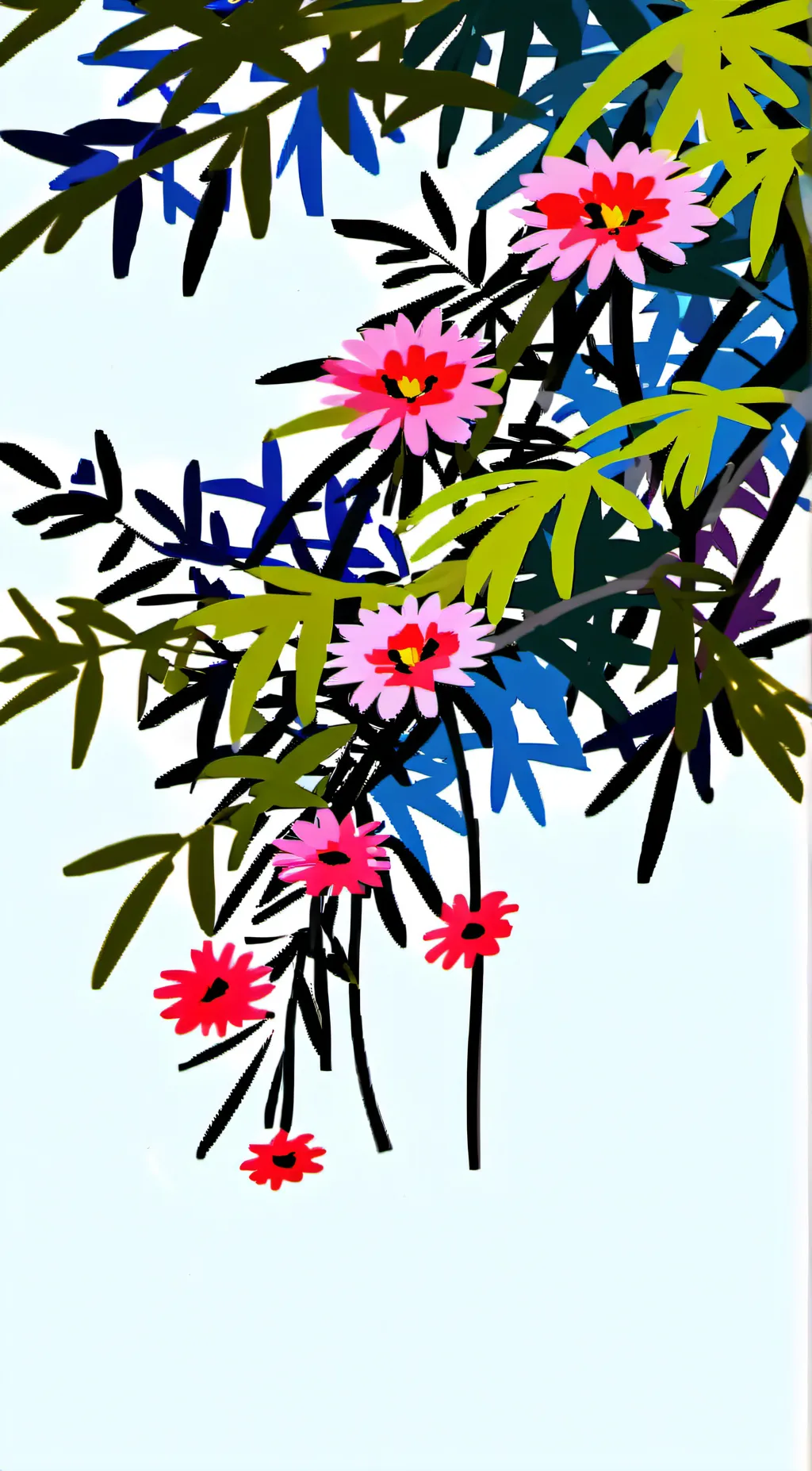 ai character: flowey background
