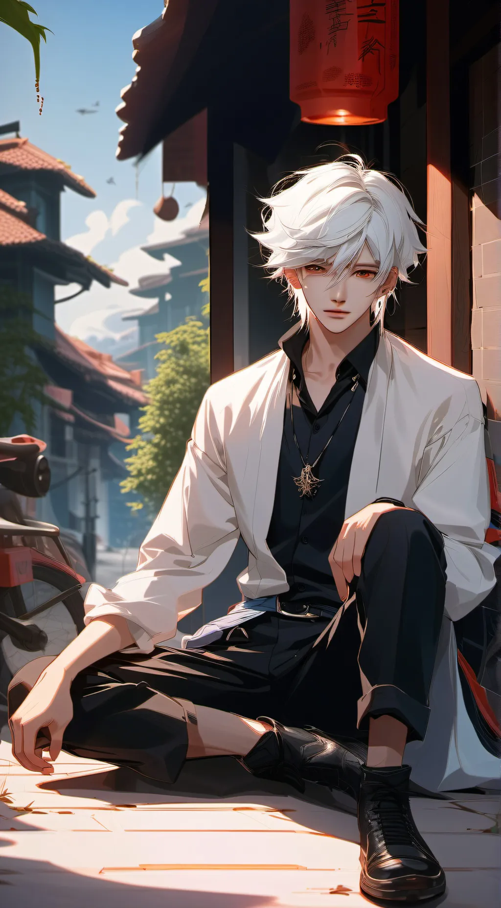 ai character: Levi background