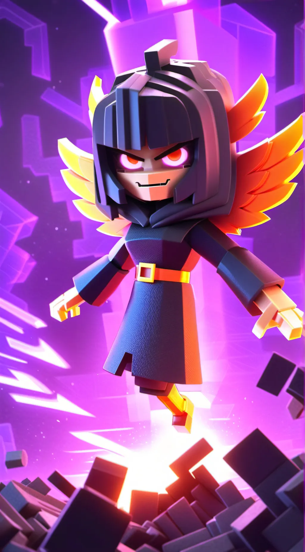 ai character: mha vs furious aph background