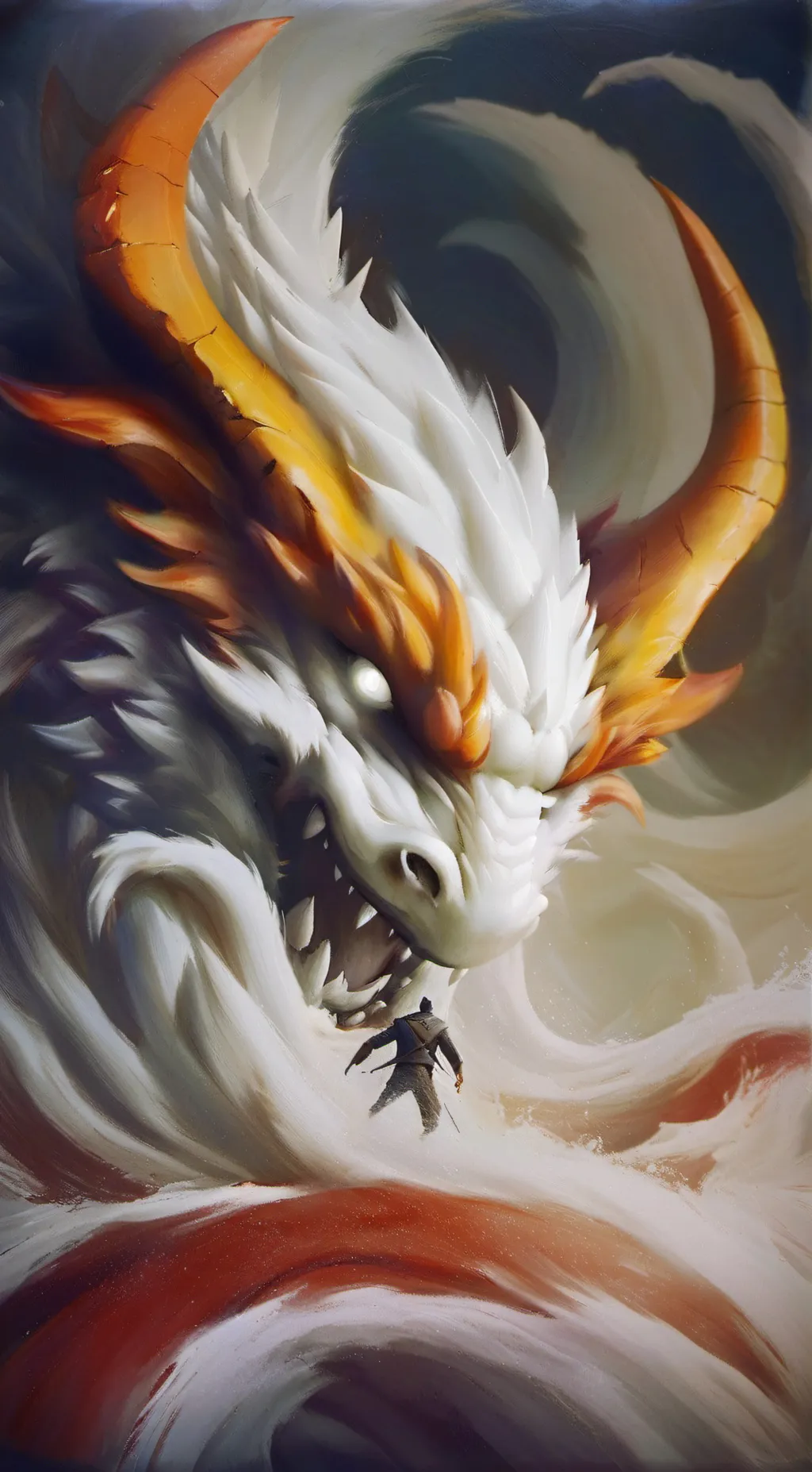 ai character: Mythical high background
