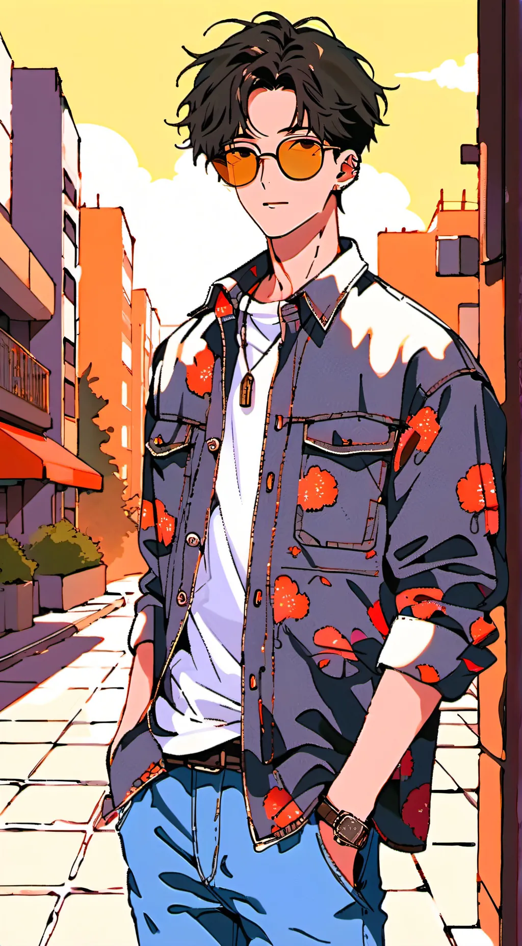 ai character: Aiden background