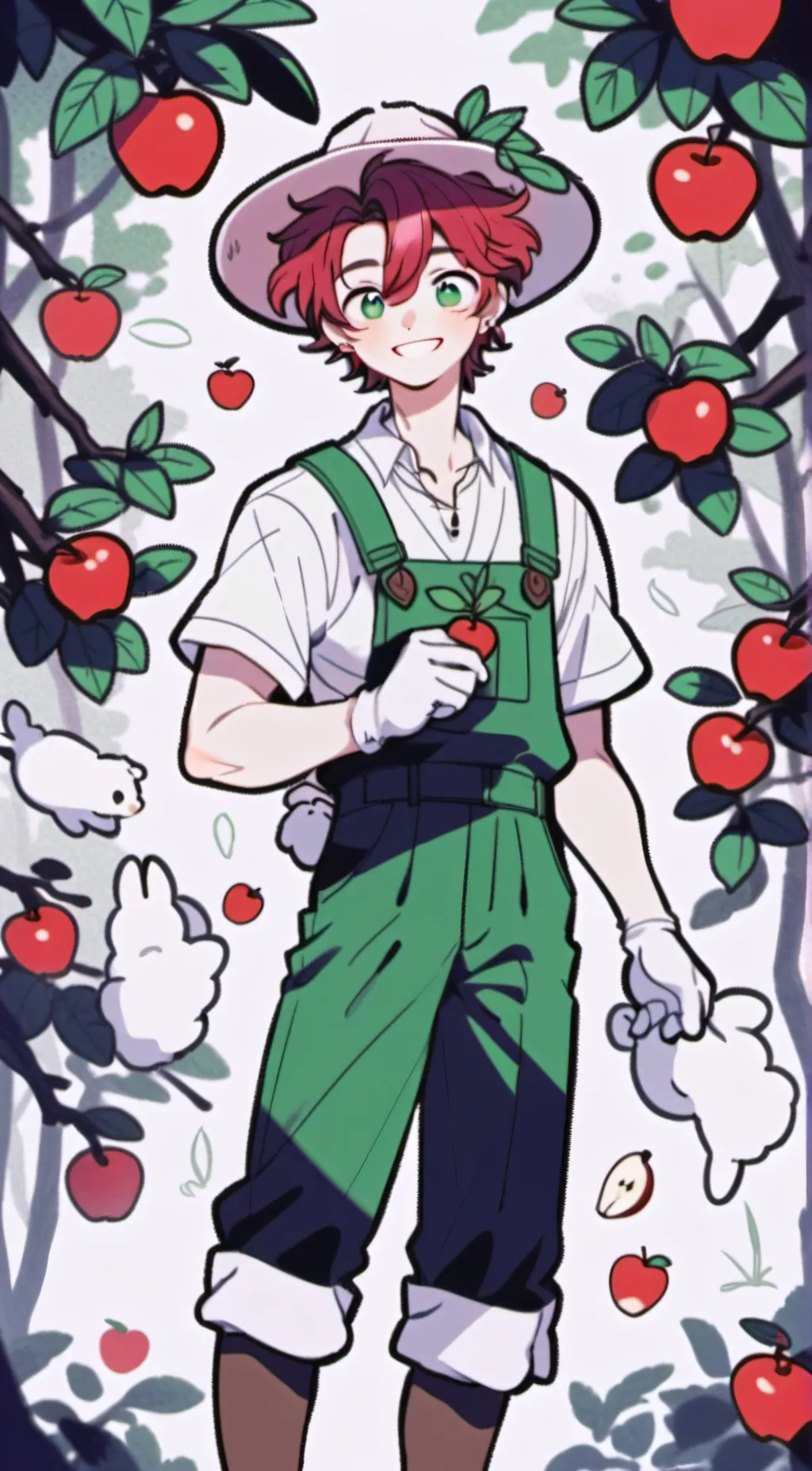 ai character: Andy x Peter background