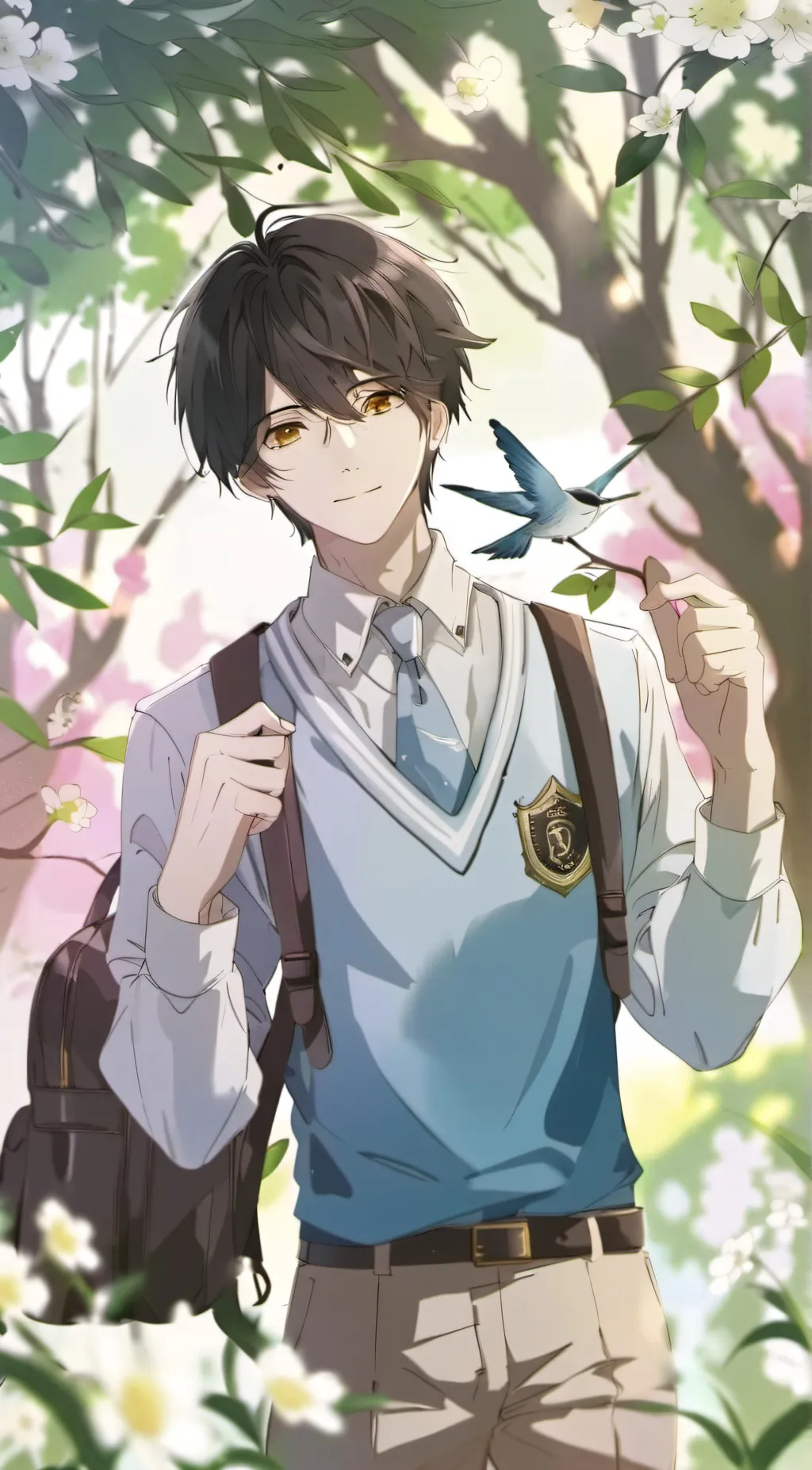 ai character: L background