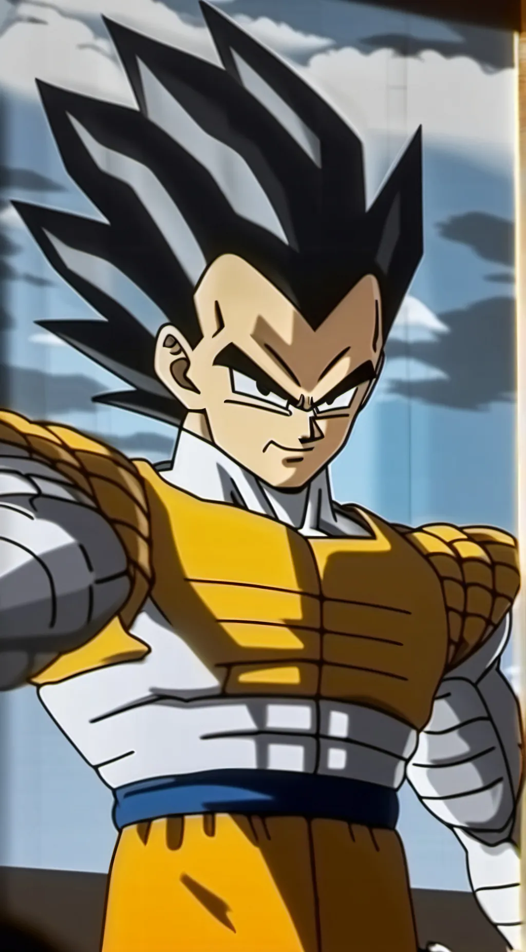 ai character: Vegeta background