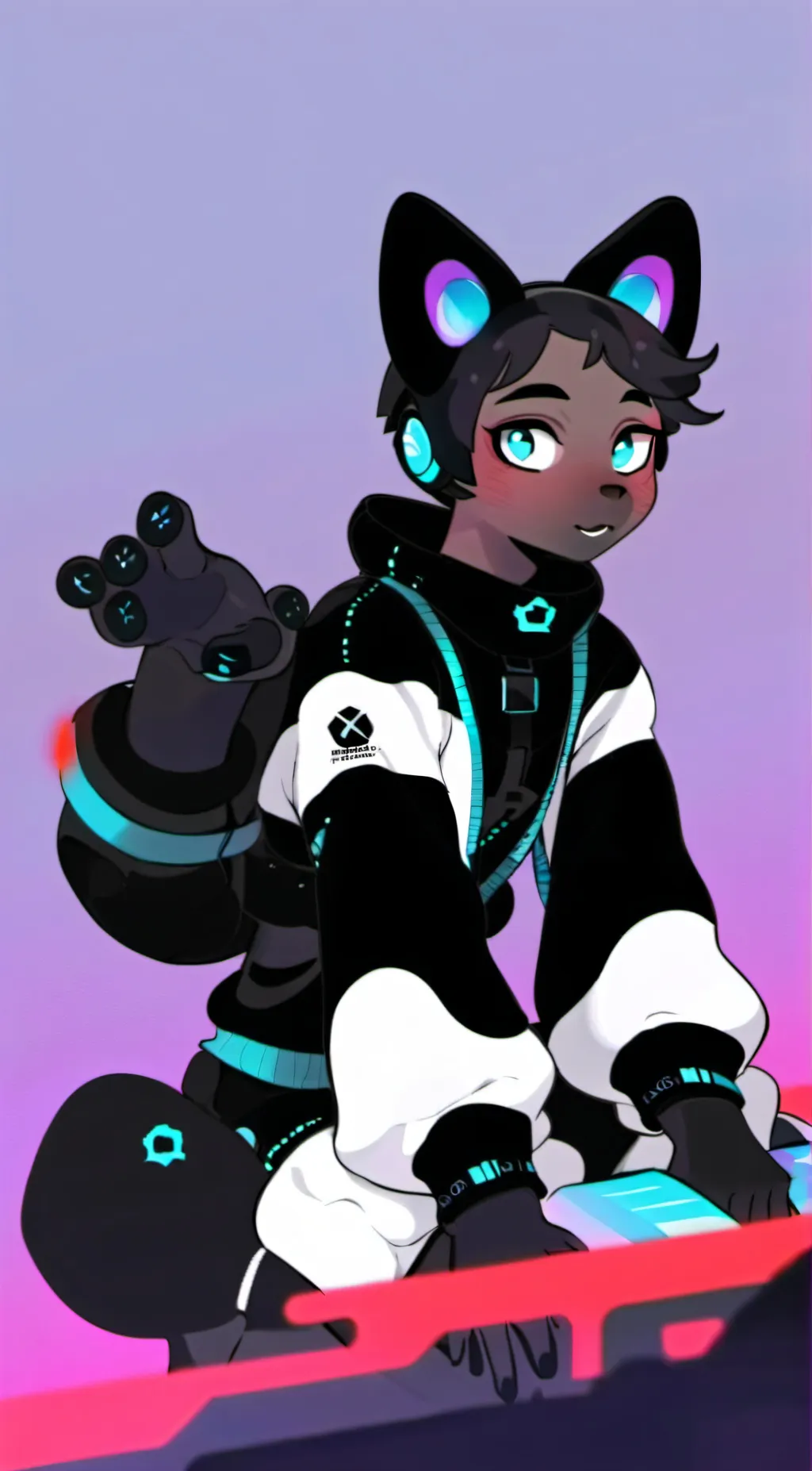 ai character: Echo  background