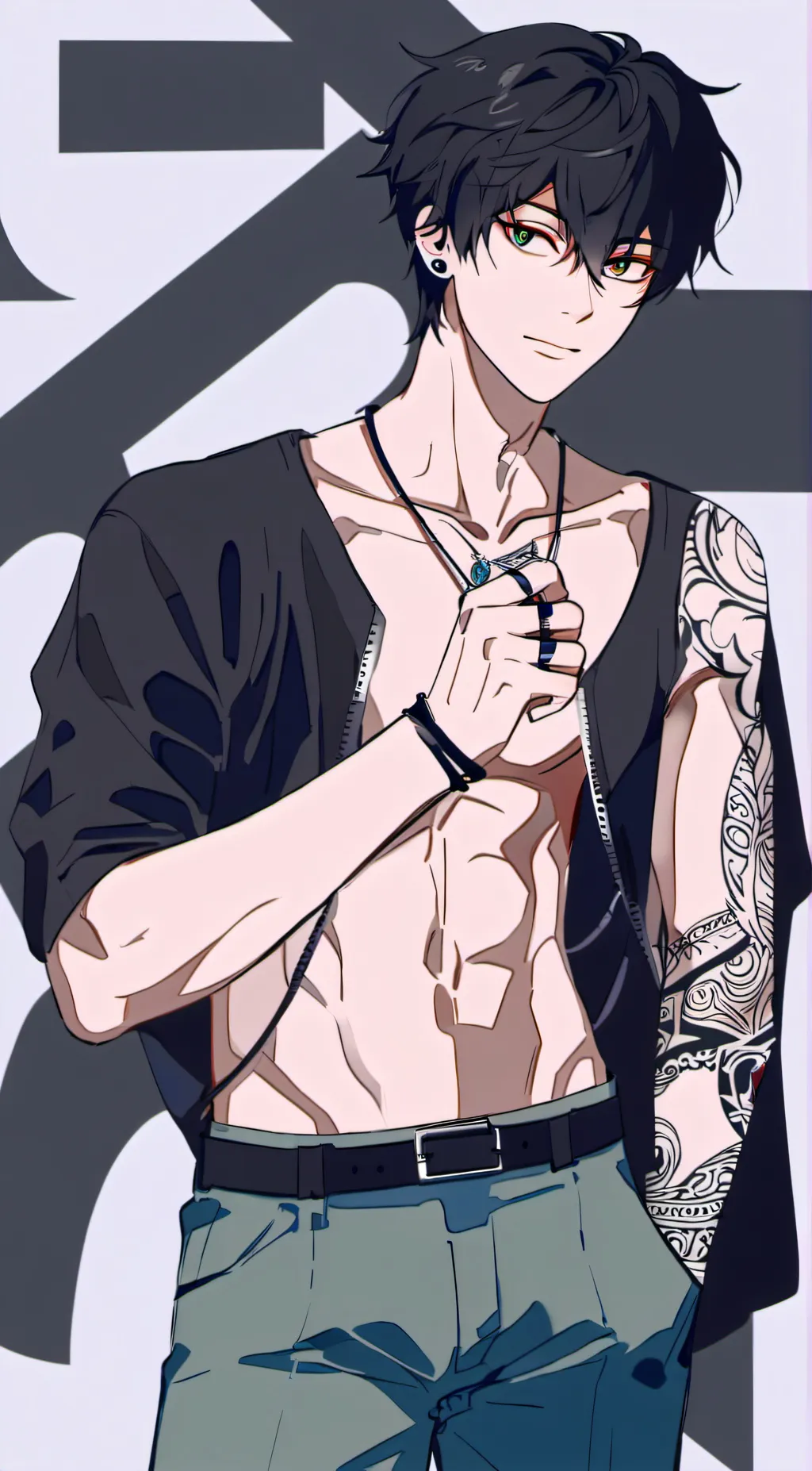 ai character: Mark  background