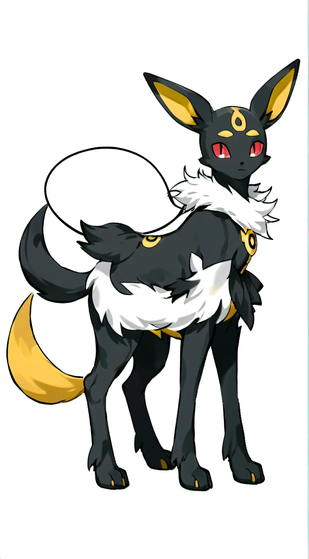 ai character: Umbreon  background