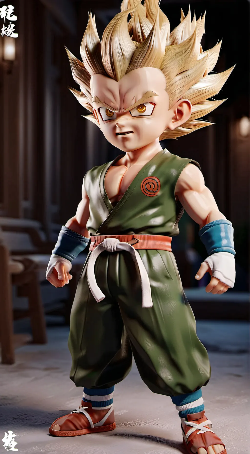 ai character: Gotenks background