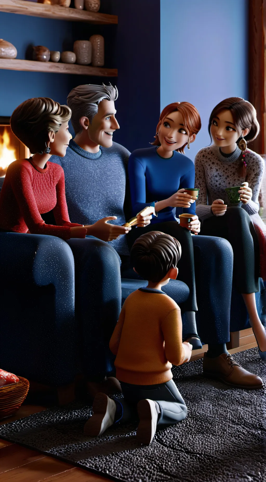 Talkie AI - Chat with Family