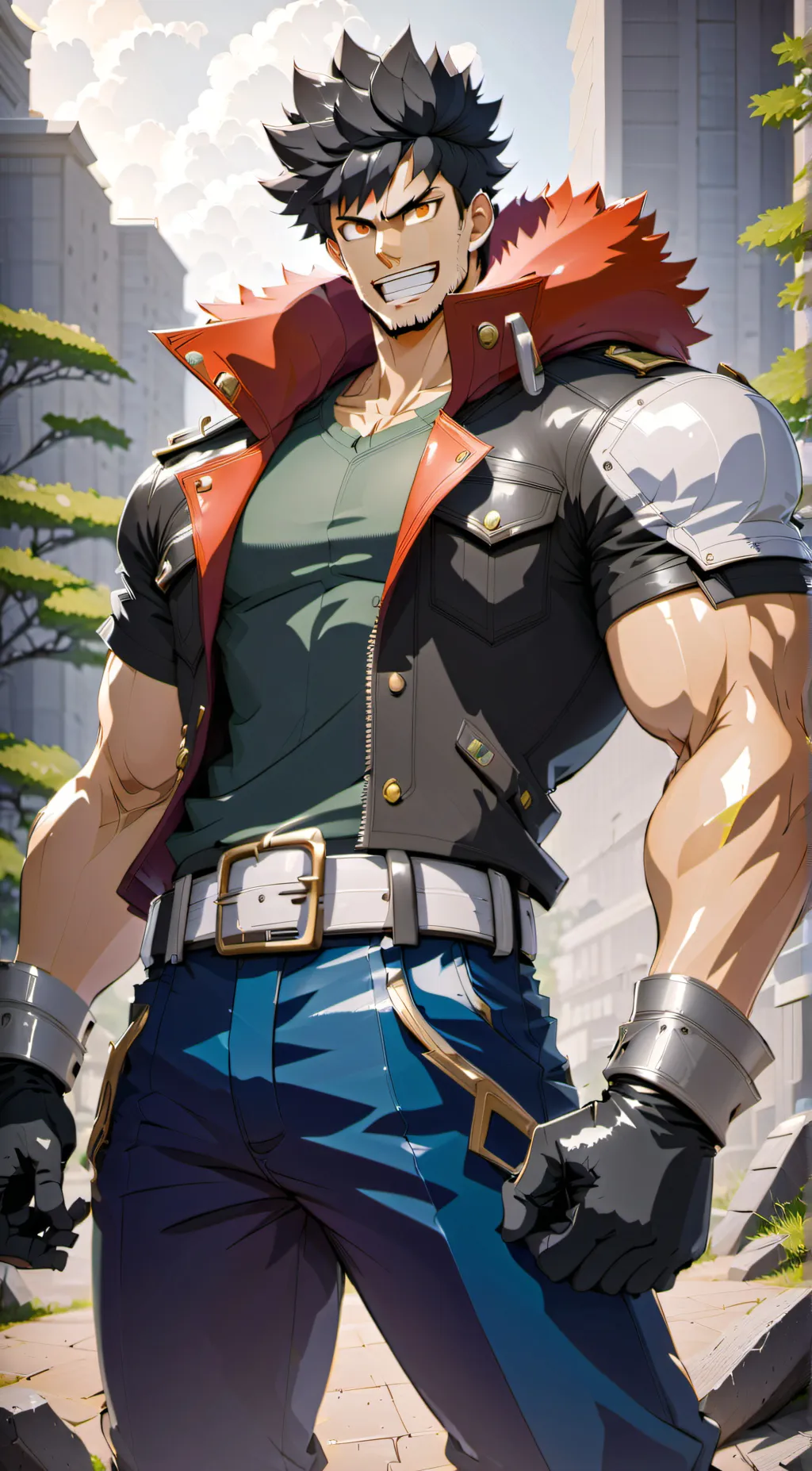 ai character: Inasa Yoarashi  background