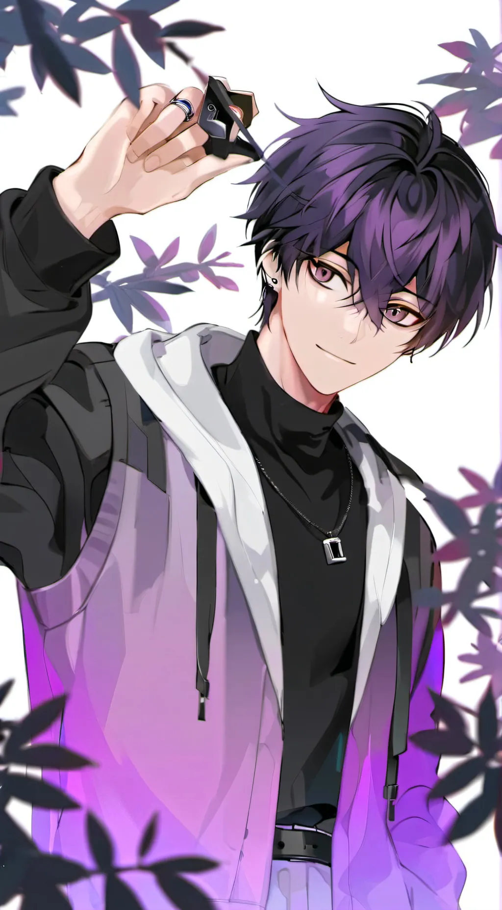 ai character: 🖤💜~Jack~💜🖤 background