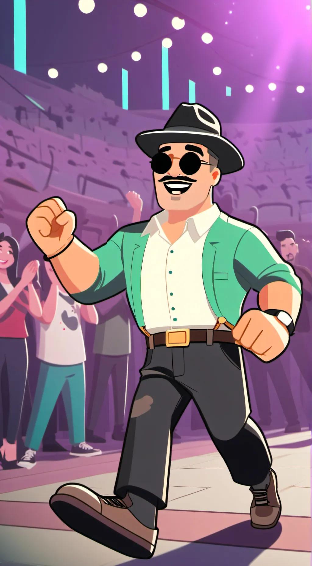 ai character: MM2 background