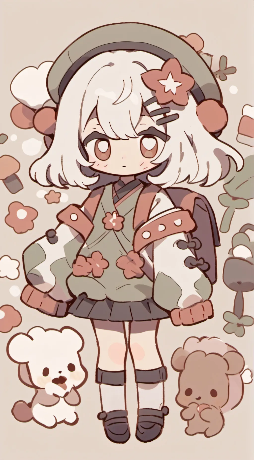 ai character: my first follower background