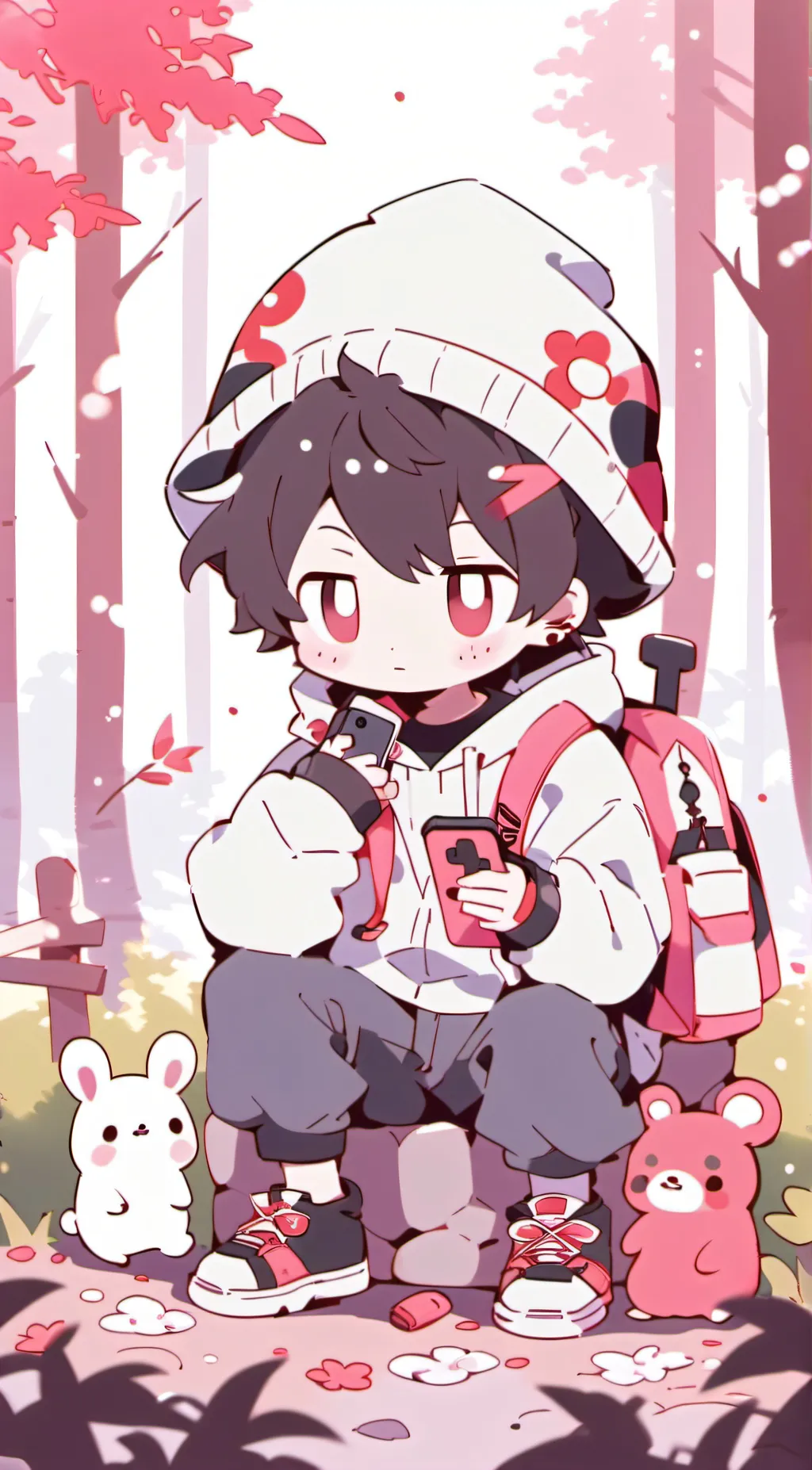 ai character: Leo background