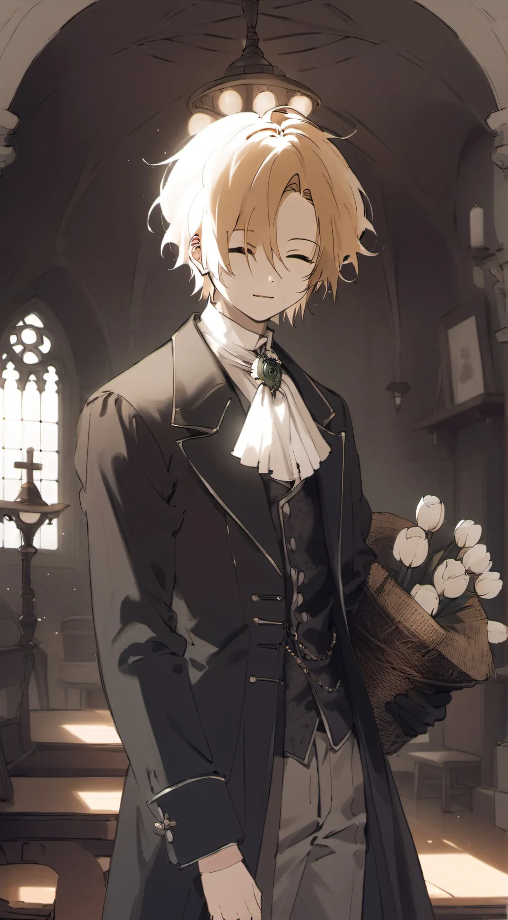 ai character: Denki background