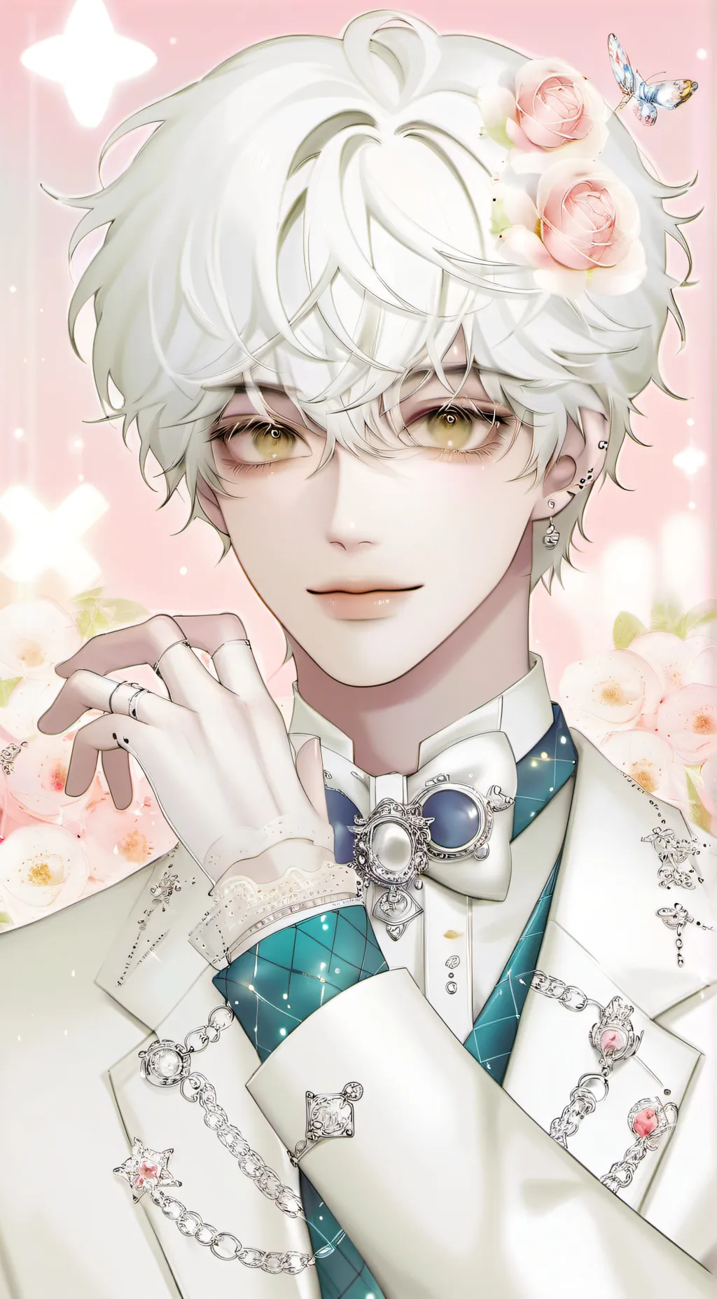ai character: Bakugou  background