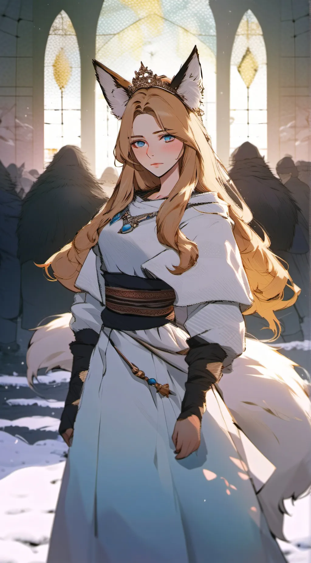 ai character: Fern background
