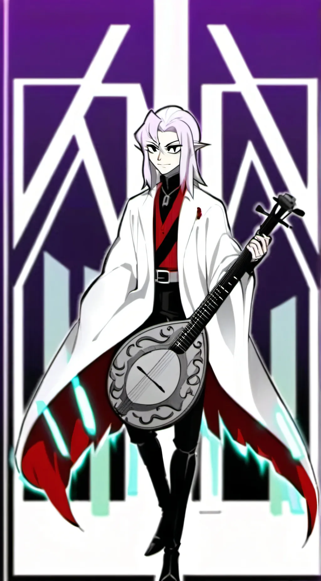 ai character: Lute  background