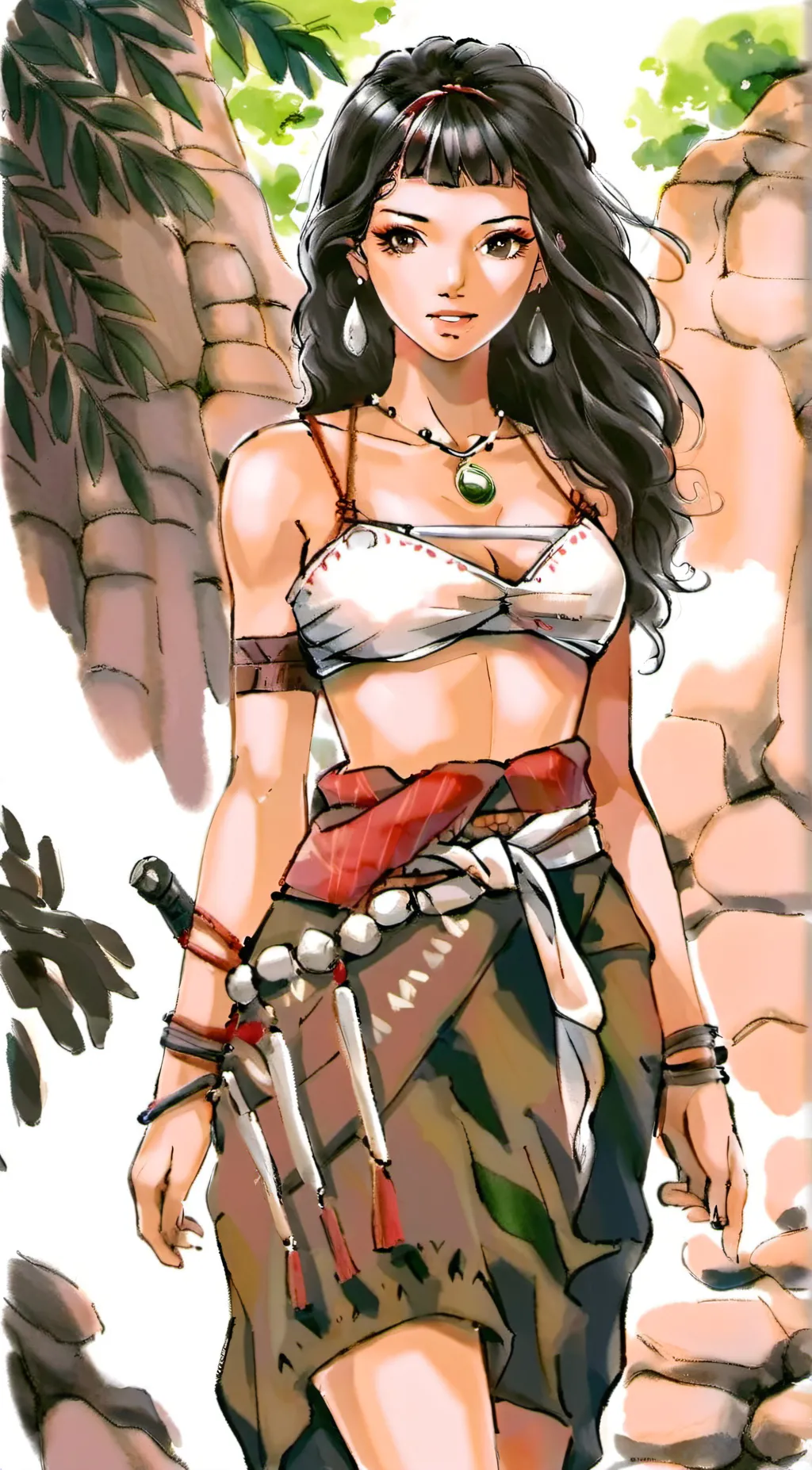 ai character: Nova  background