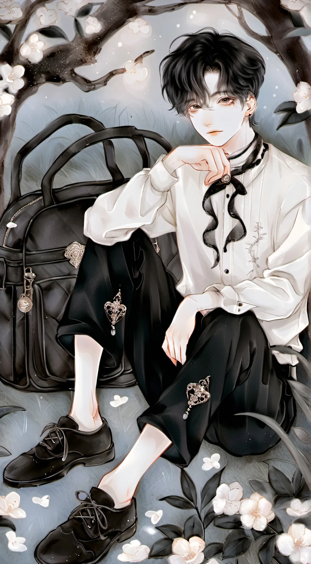 ai character: Nekozuna background