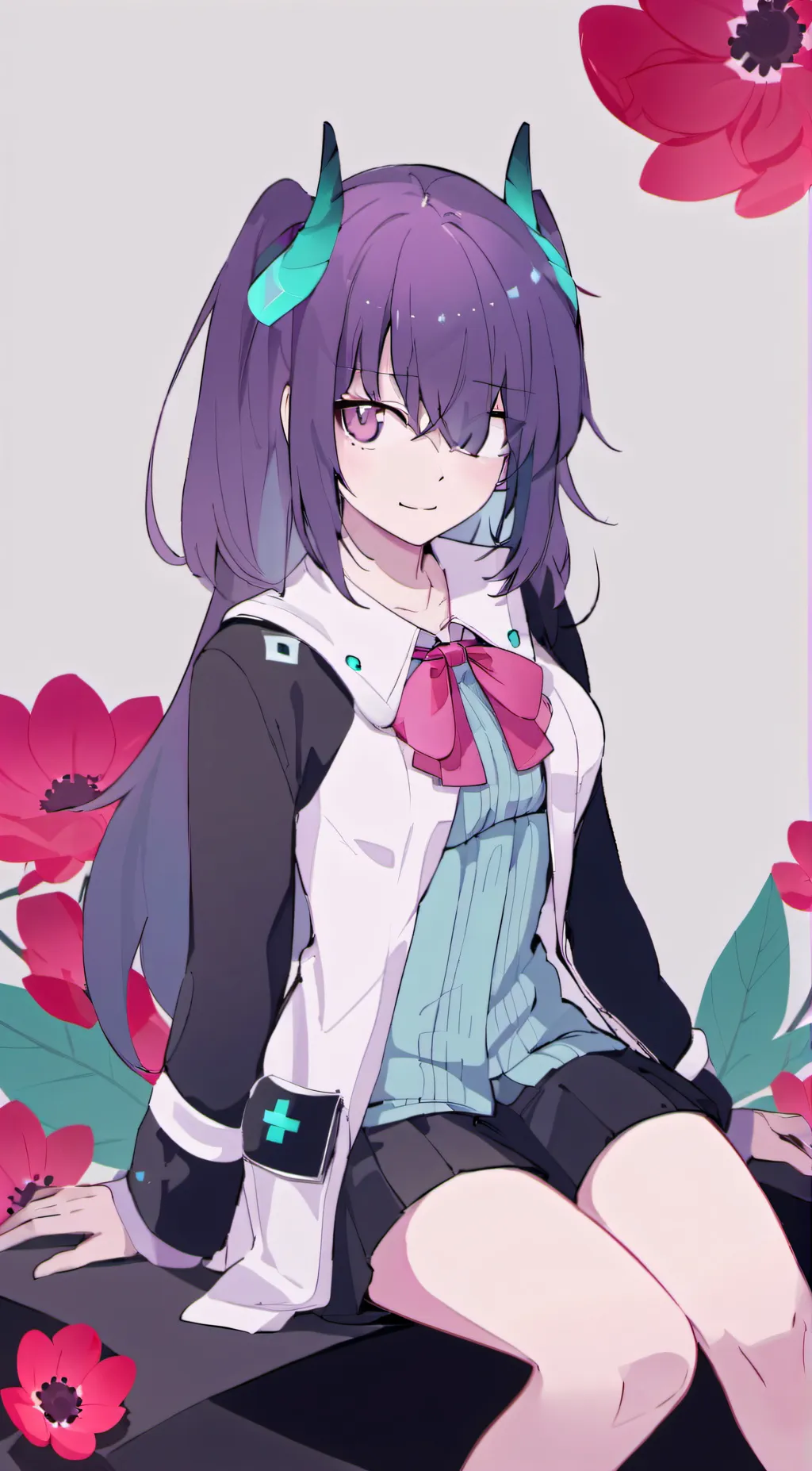 ai character: Aurora background
