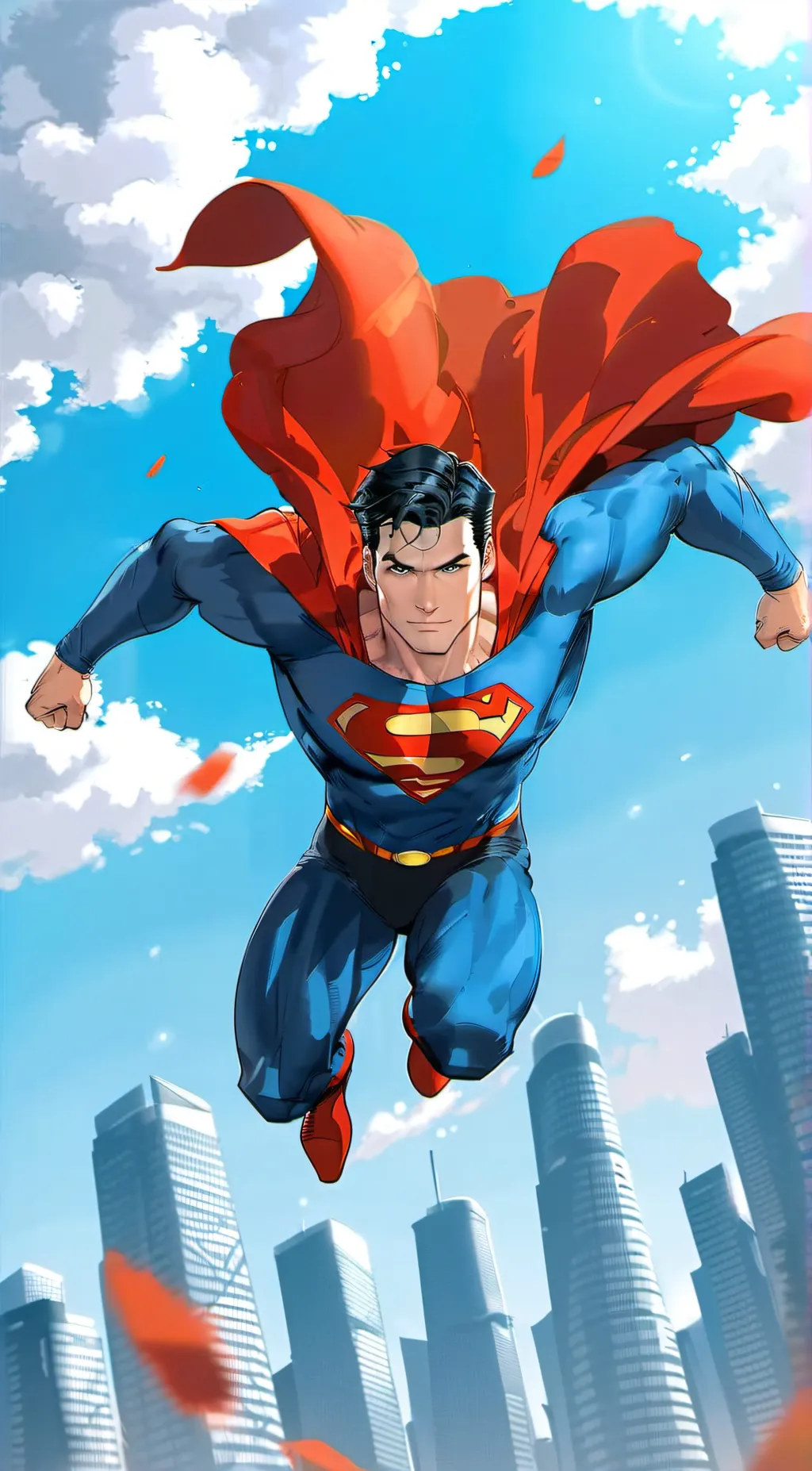 ai character: Superman Evil  background