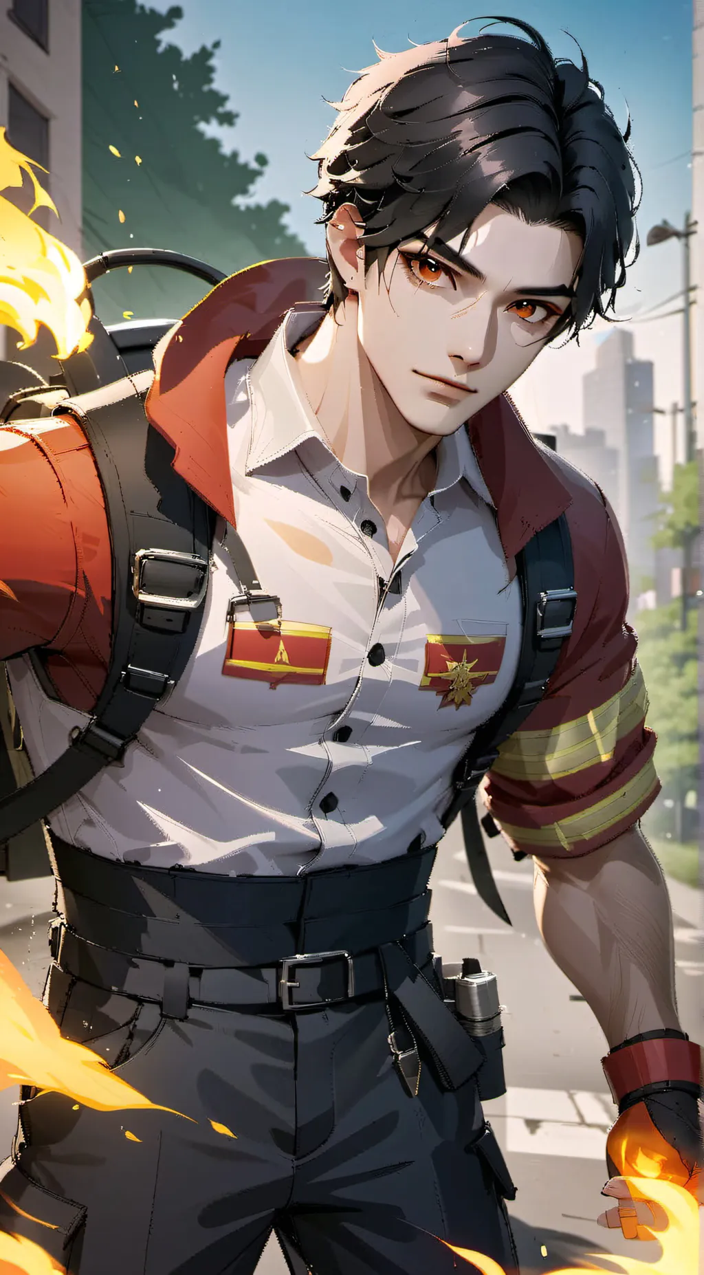 ai character: Daven background