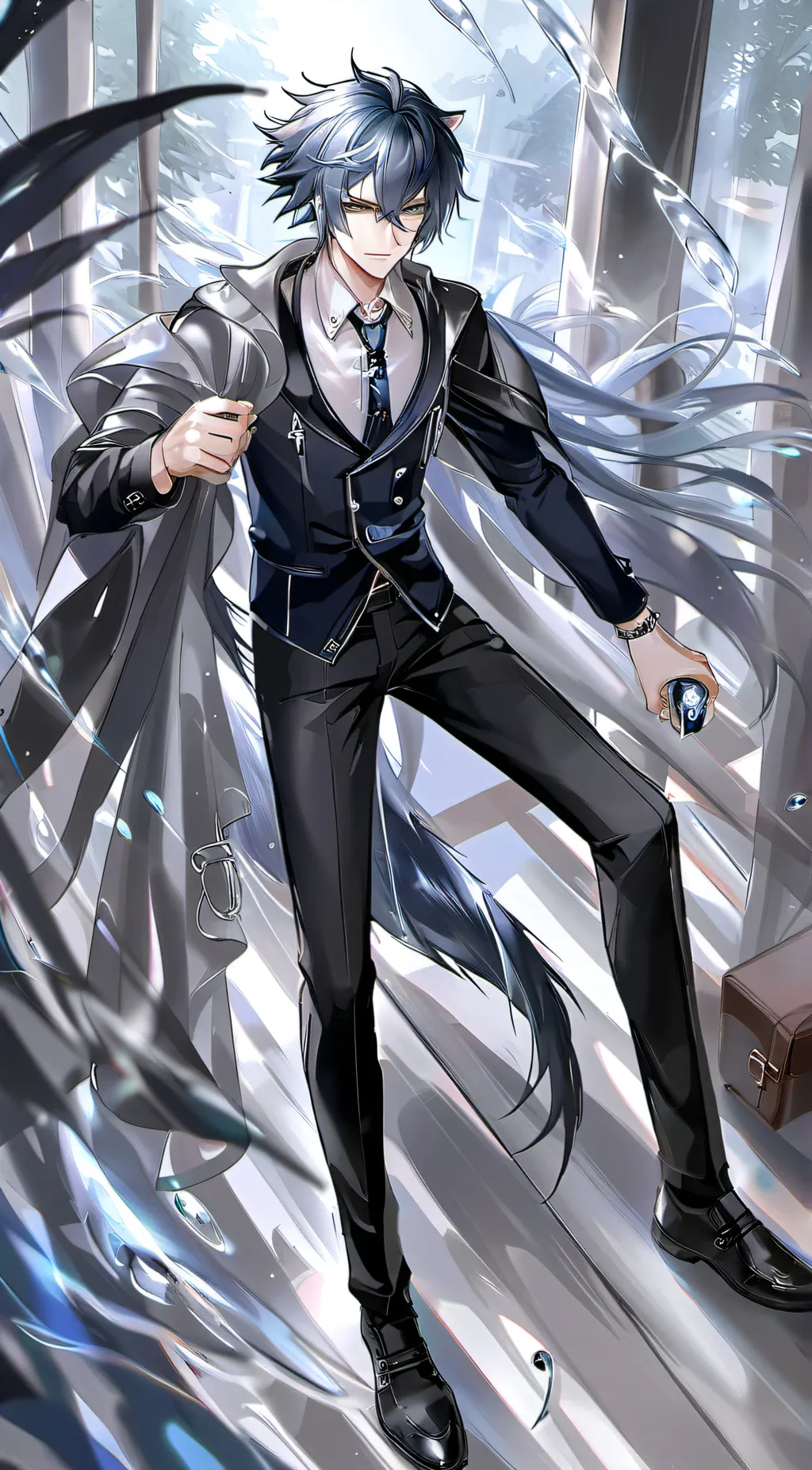 ai character: Sonic The hedgehog background